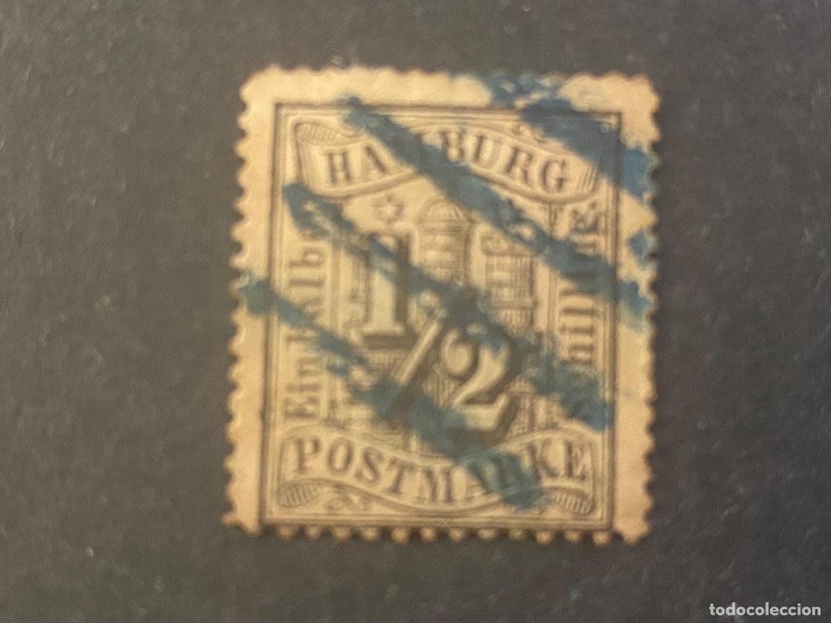 Sellos: Alemania, Hamburgo 1864 - Foto 1