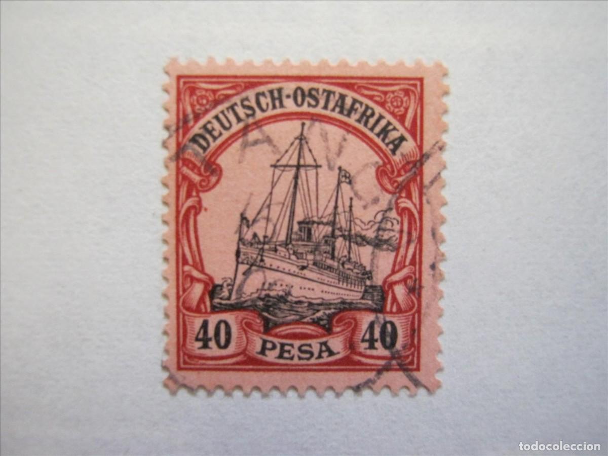Timbres: ALEMANIA COLONIA &Aacute;FRICA DEL ESTE ORIENTAL 1900 YVERT 18 USADO MARQUILLADO PERFECTO.