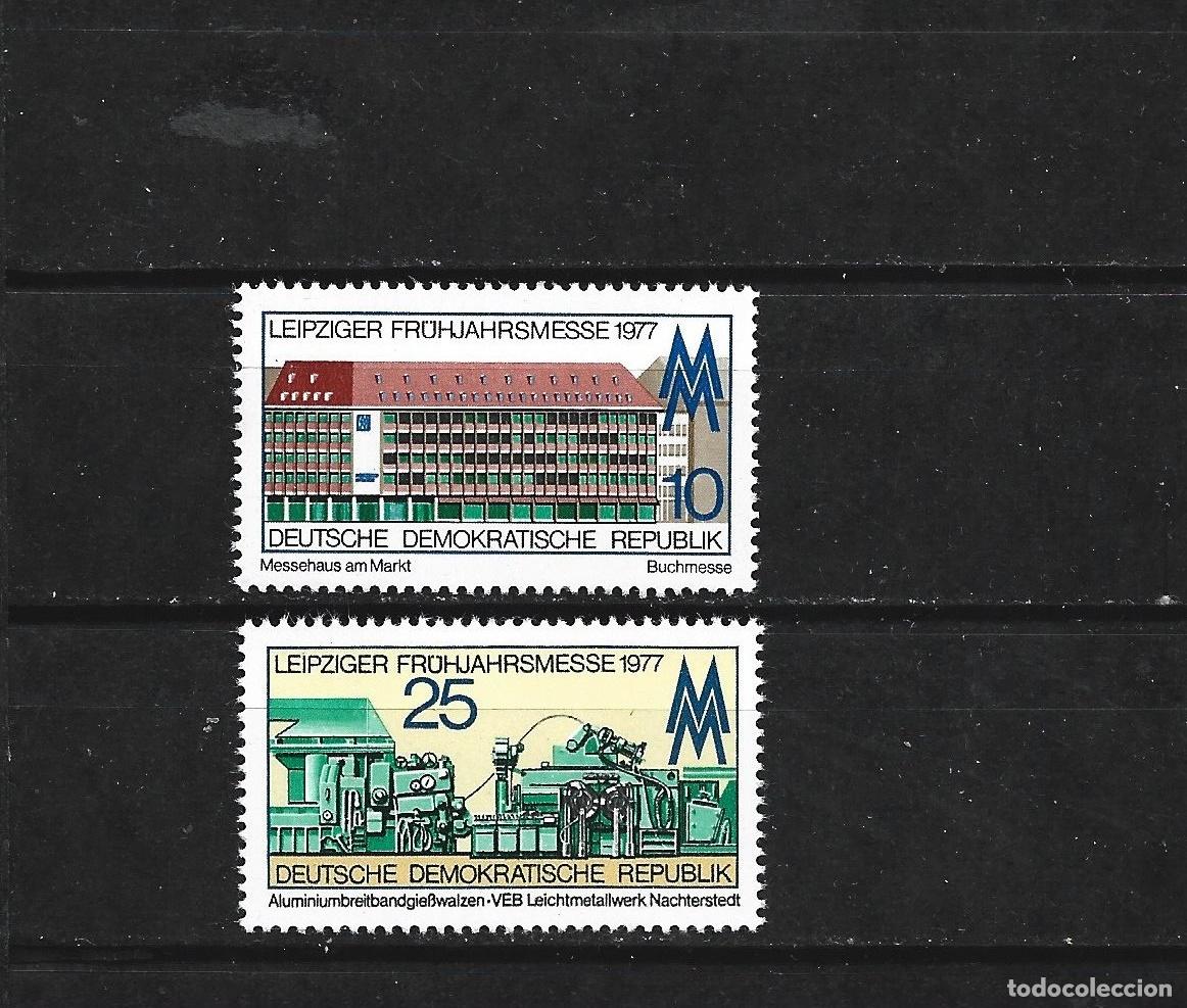 Sellos: ALEMANIA DEMOCRATICA DDR YVERT NUM. 1884/1885 ** SERIE COMPLETA SIN FIJASELLOS