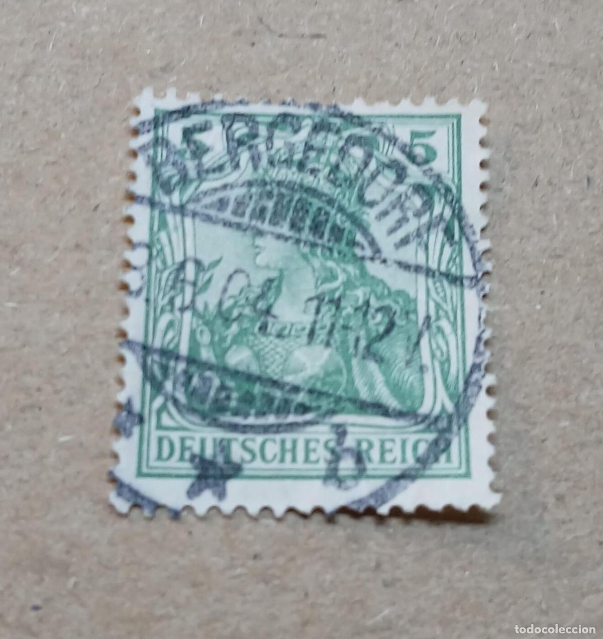 Sellos: Bergendorf. imperio aleman - Foto 1