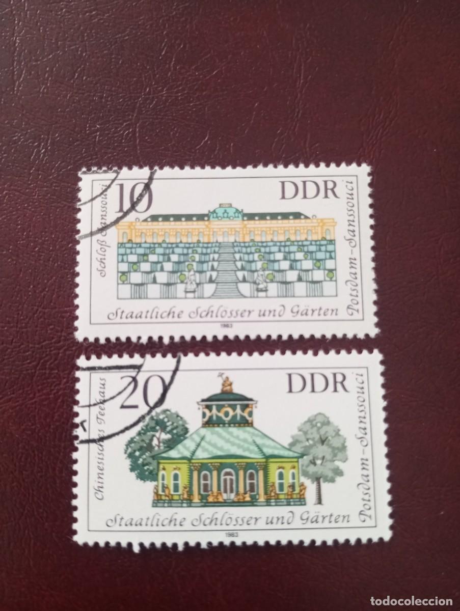 Selos: ALEMANIA, REP&Uacute;BLICA DEMOCRATICA,RDA, DDR, 1983, JARDINES DE SANSSOUCI