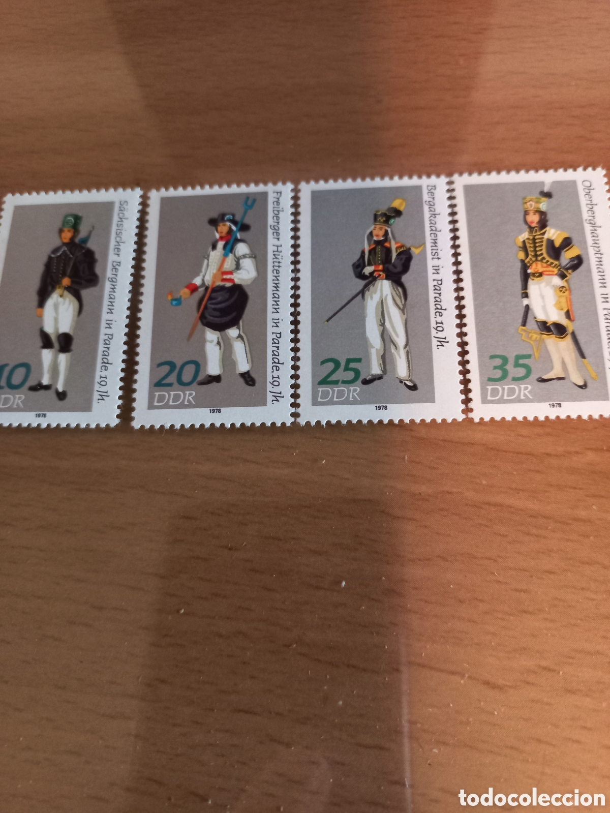 Stamps: SERIE DE SELLOS D.D.R.ALEMANIA **A&Ntilde;O 1978