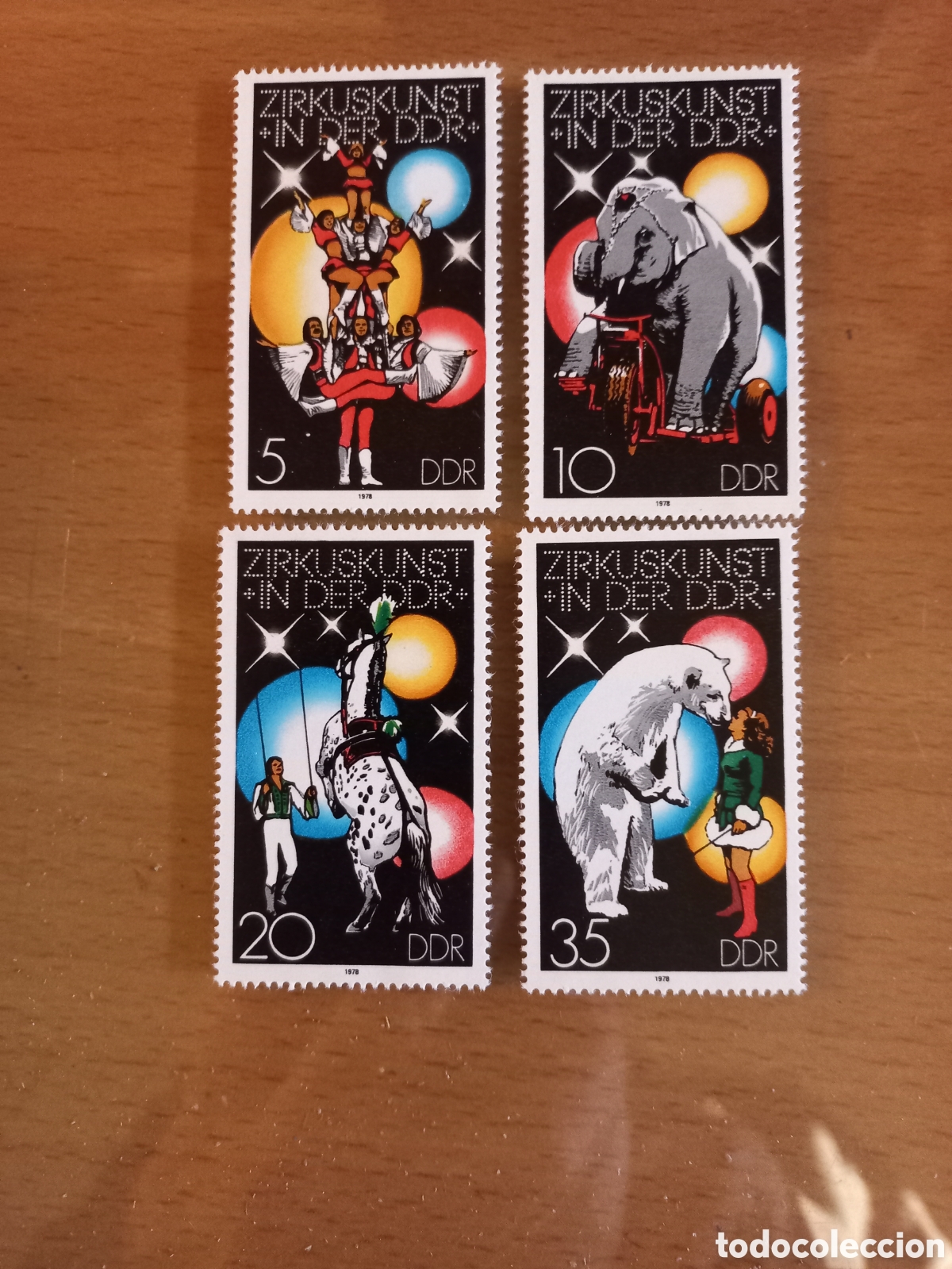 Selos: SERIE DE SELLOS D.D.R.ALEMANIA **A&Ntilde;O 1978