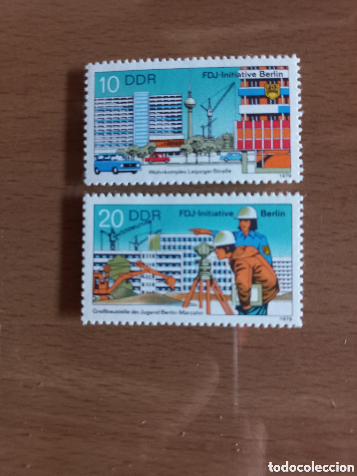 Timbres: SERIE DE SELLOS D.D.R.ALEMANIA **A&Ntilde;O 1979
