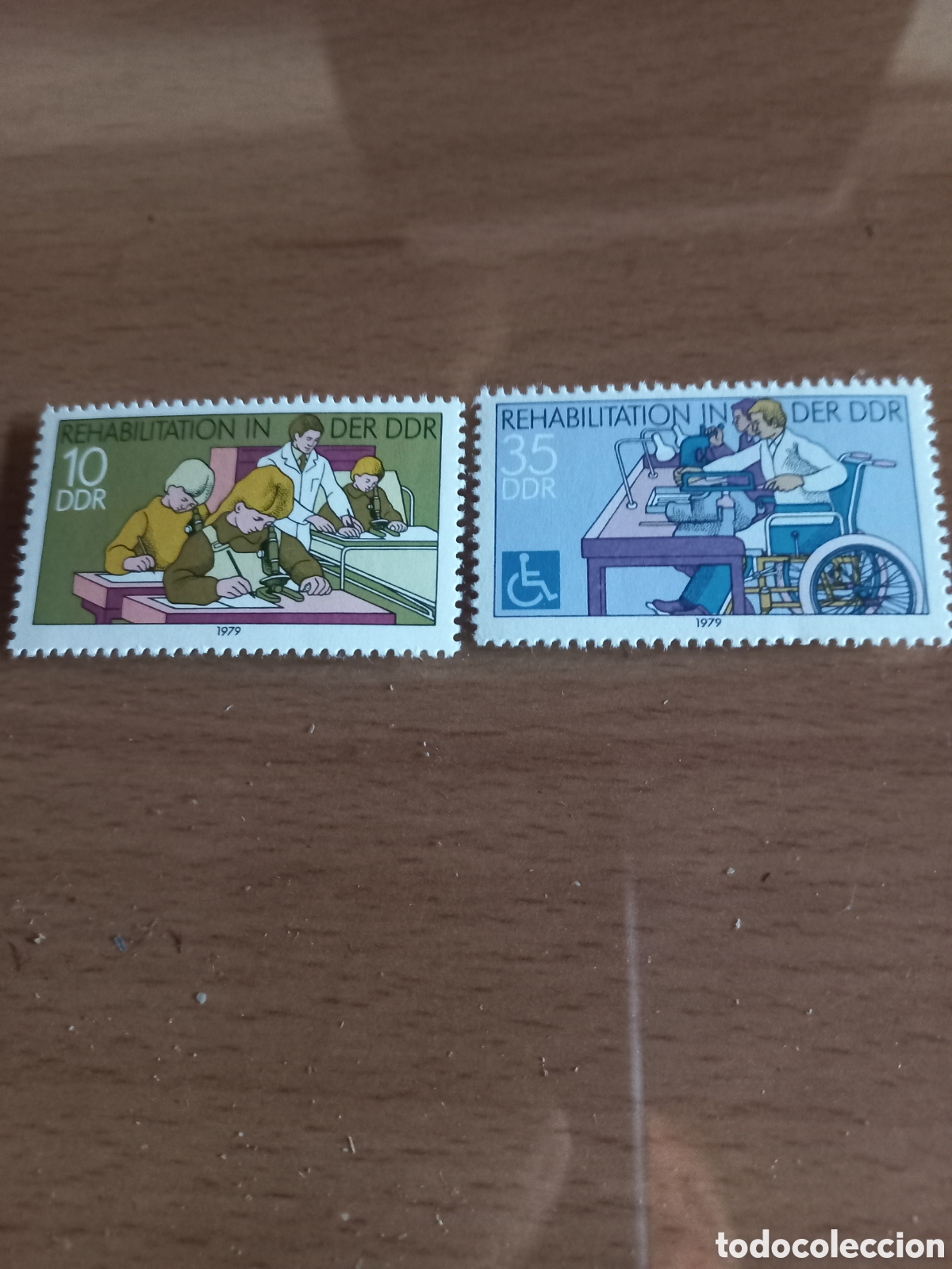 Timbres: SERIE DE SELLOS D.D.R.ALEMANIA **A&Ntilde;O 1979