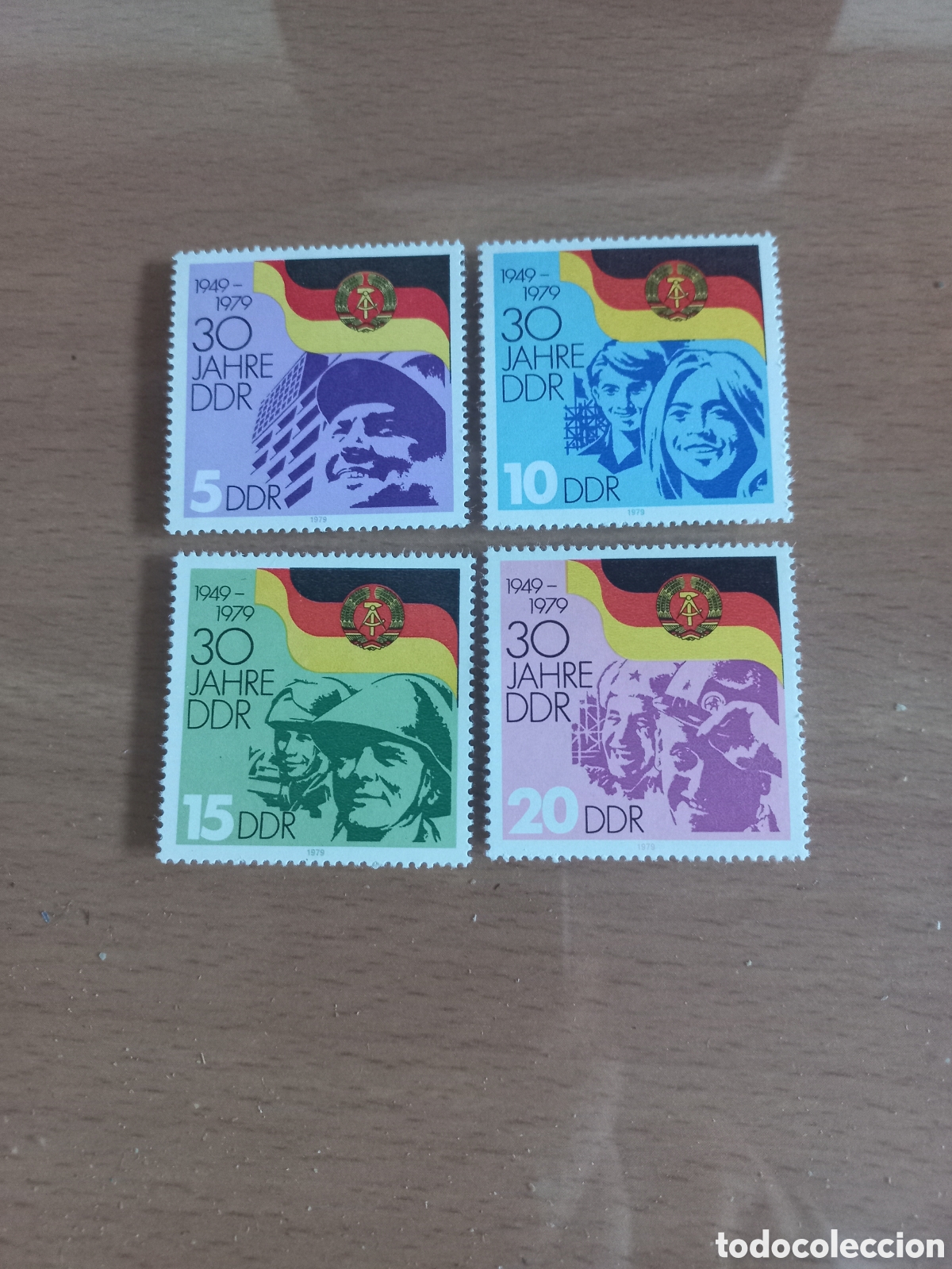 Timbres: SERIE DE SELLOS D.D.R.ALEMANIA **A&Ntilde;O 1979