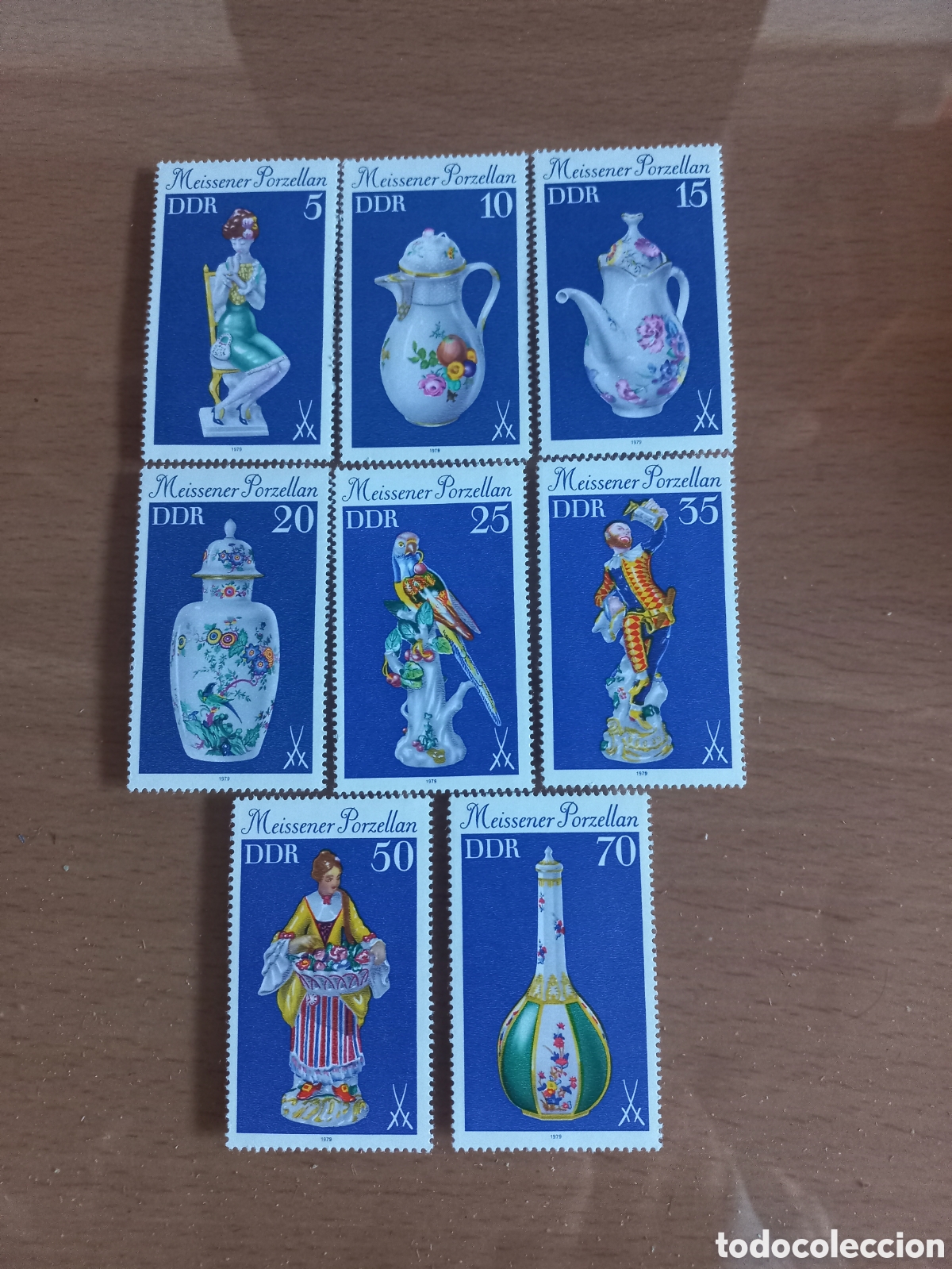 Timbres: SERIE DE SELLOS D.D.R.ALEMANIA **A&Ntilde;O 1979