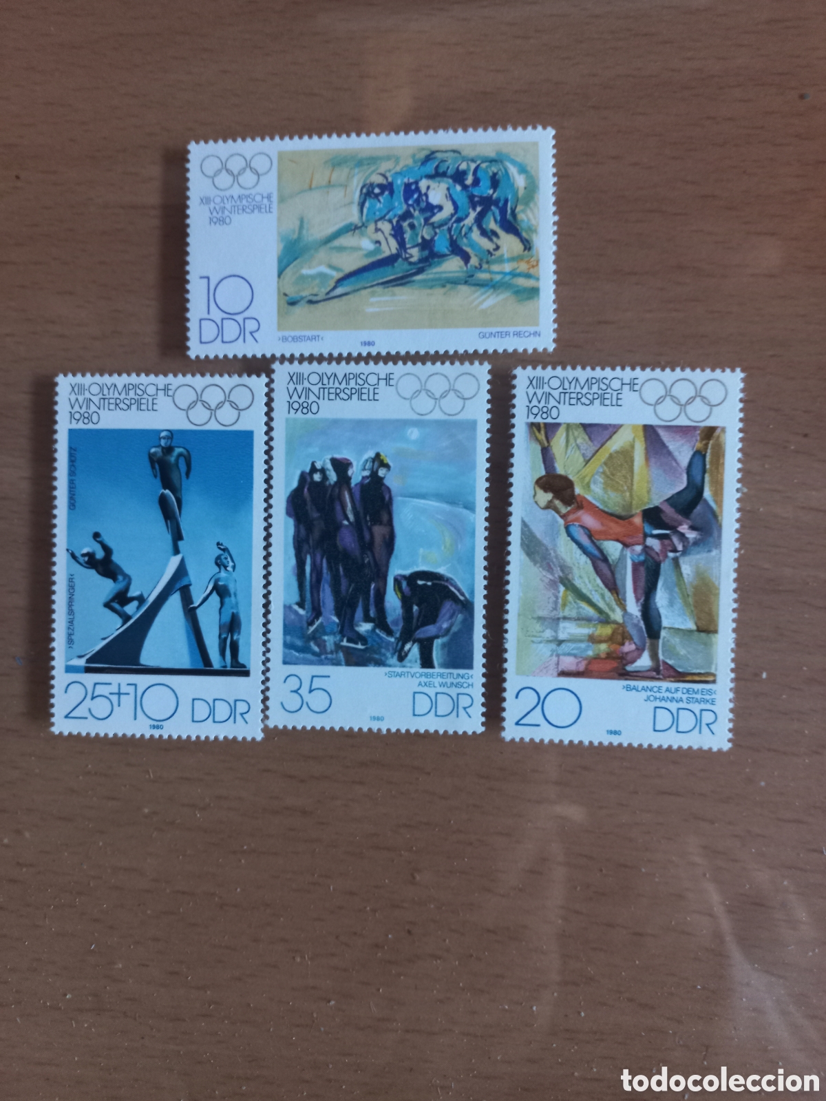 Timbres: SERIE DE SELLOS D.D.R.ALEMANIA **A&Ntilde;O 1980