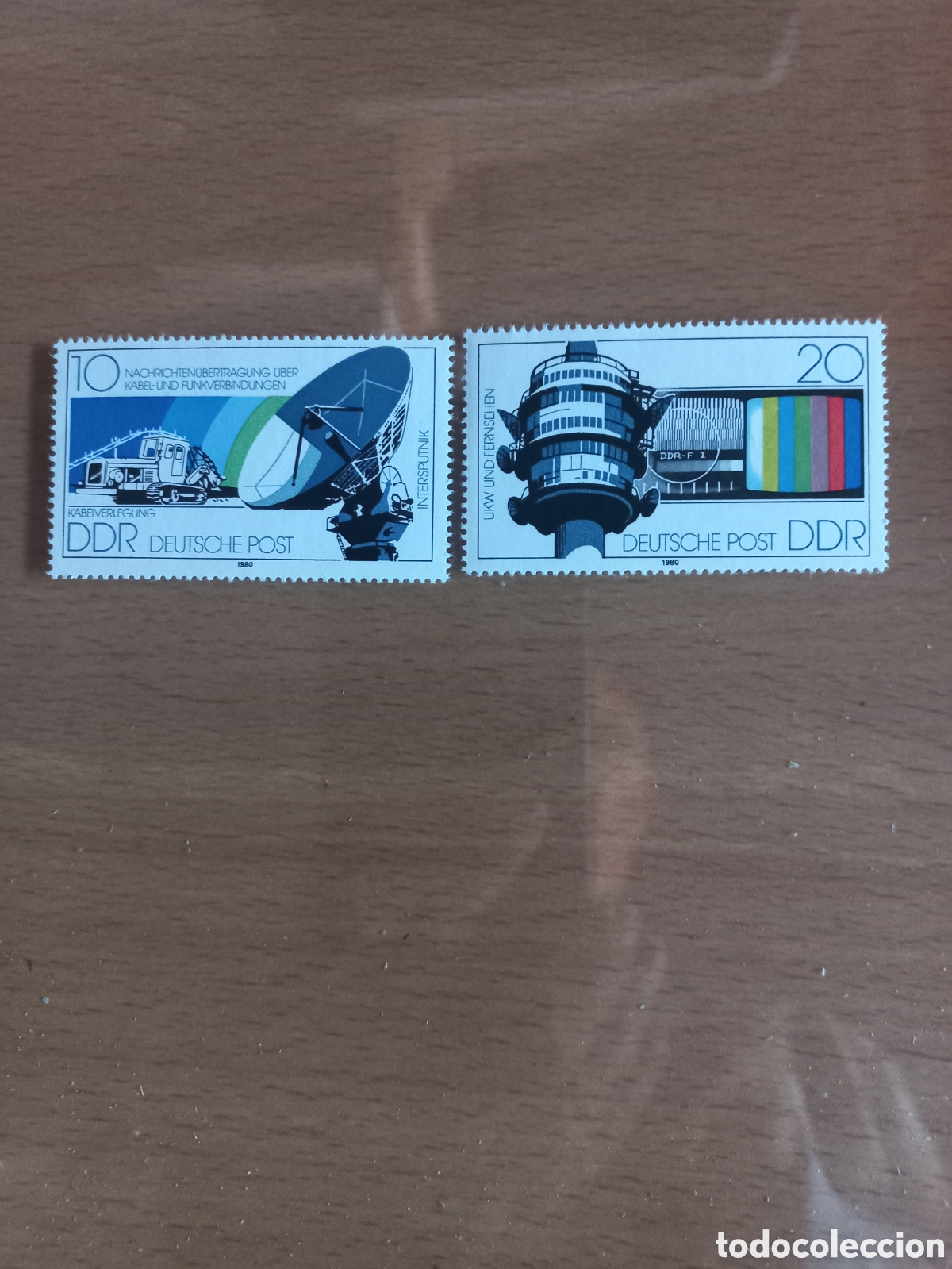 Timbres: SERIE DE SELLOS D.D.R.ALEMANIA **A&Ntilde;O 1980