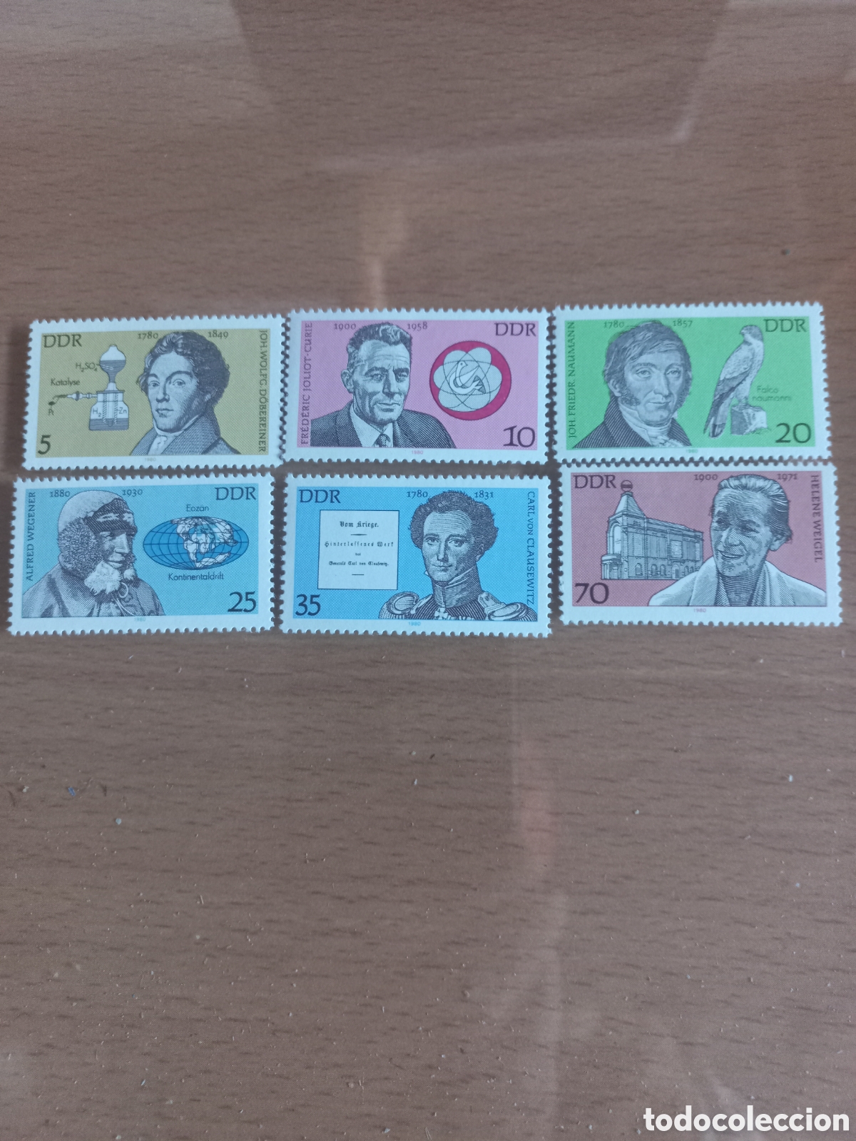 Timbres: SERIE DE SELLOS D.D.R.ALEMANIA **A&Ntilde;O 1980