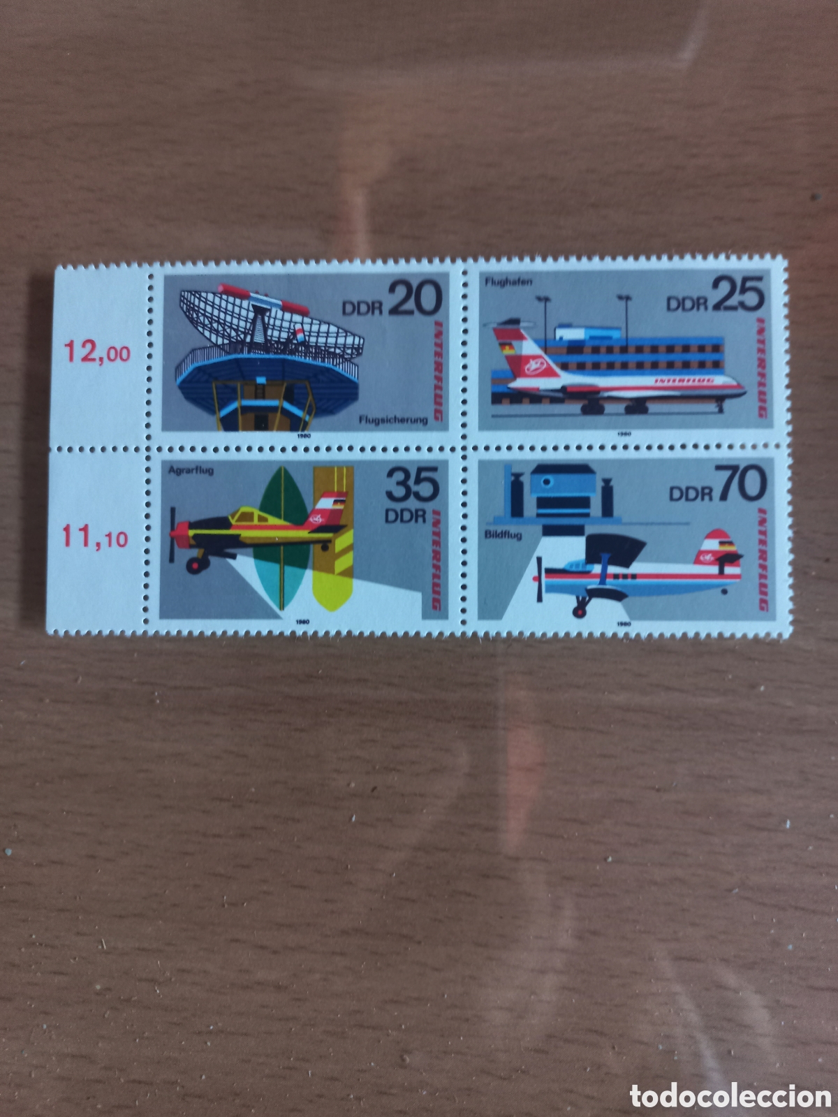 Stamps: SERIE DE SELLOS D.D.R.ALEMANIA **A&Ntilde;O 1980