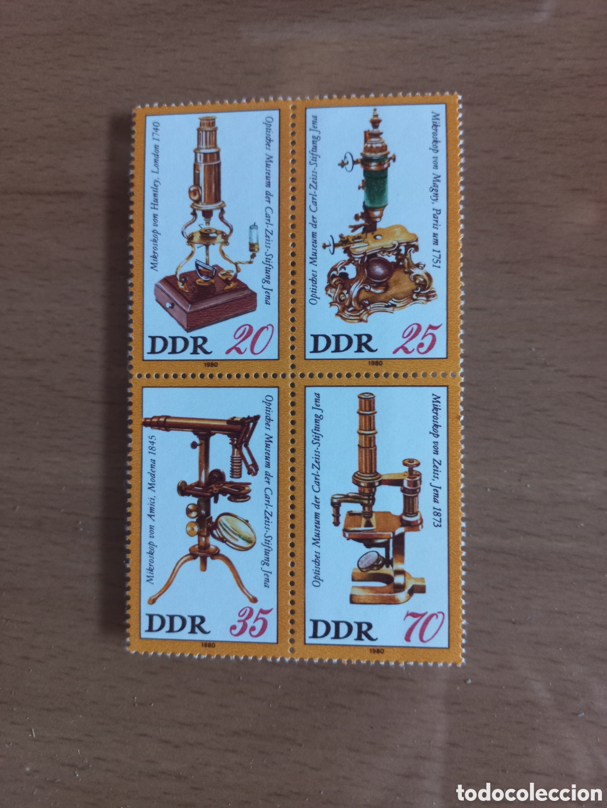 Stamps: SERIE DE SELLOS D.D.R.ALEMANIA **A&Ntilde;O 1980