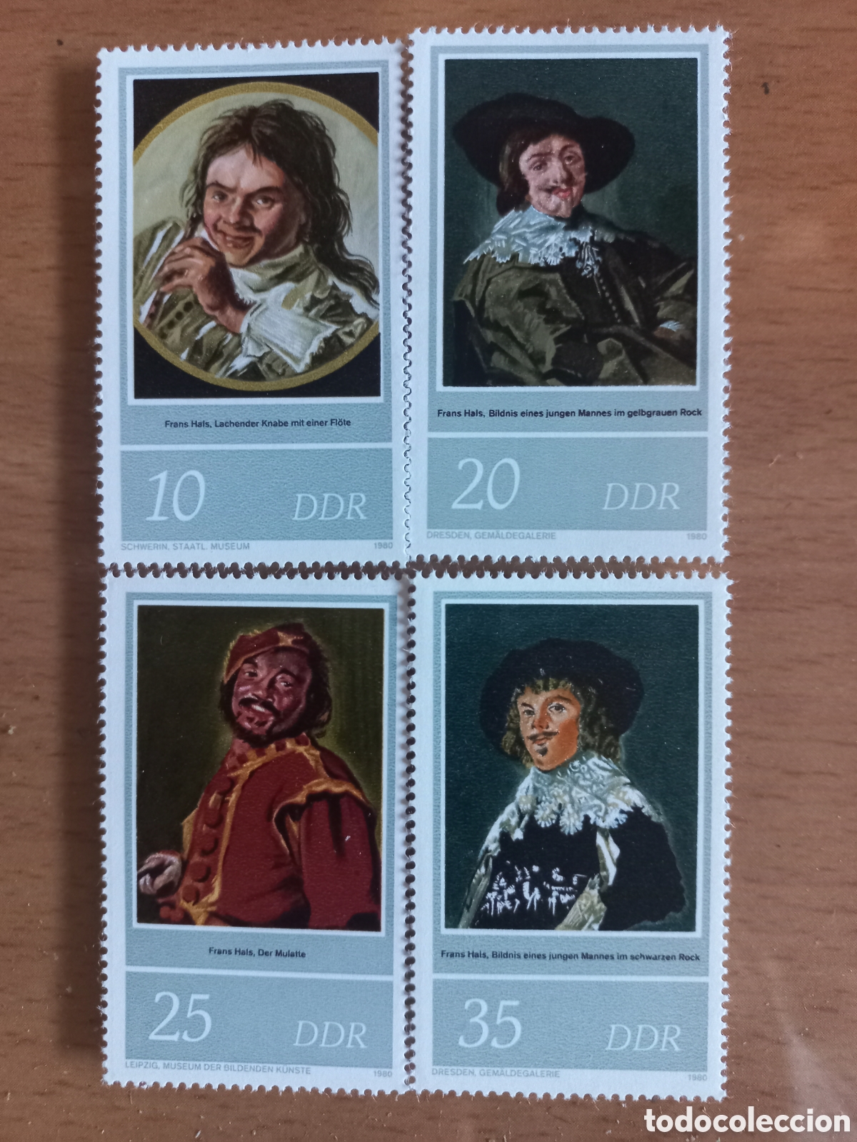 Stamps: SERIE DE SELLOS D.D.R.ALEMANIA **A&Ntilde;O 1980