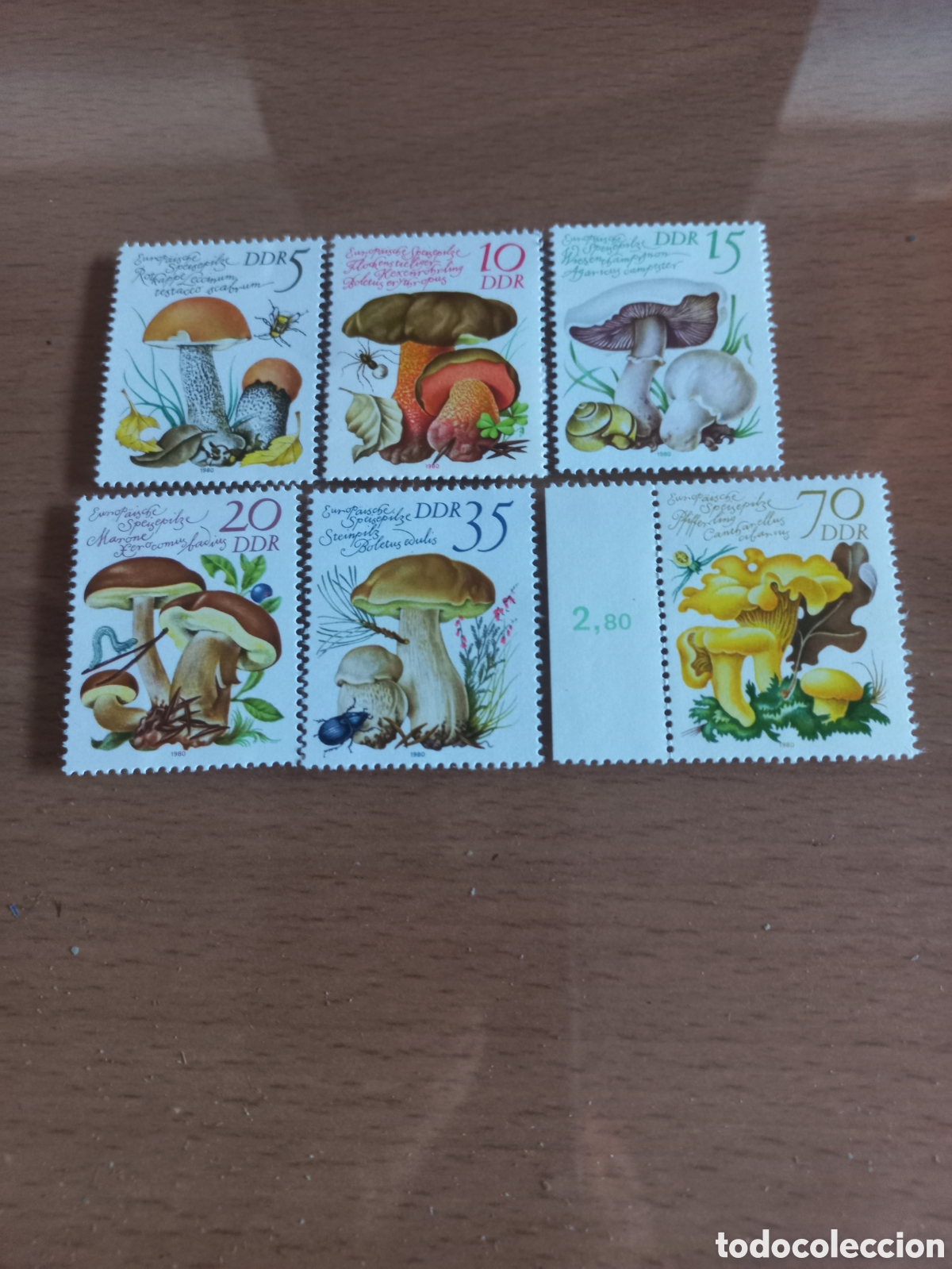 Stamps: SERIE DE SELLOS D.D.R.ALEMANIA **A&Ntilde;O 1980