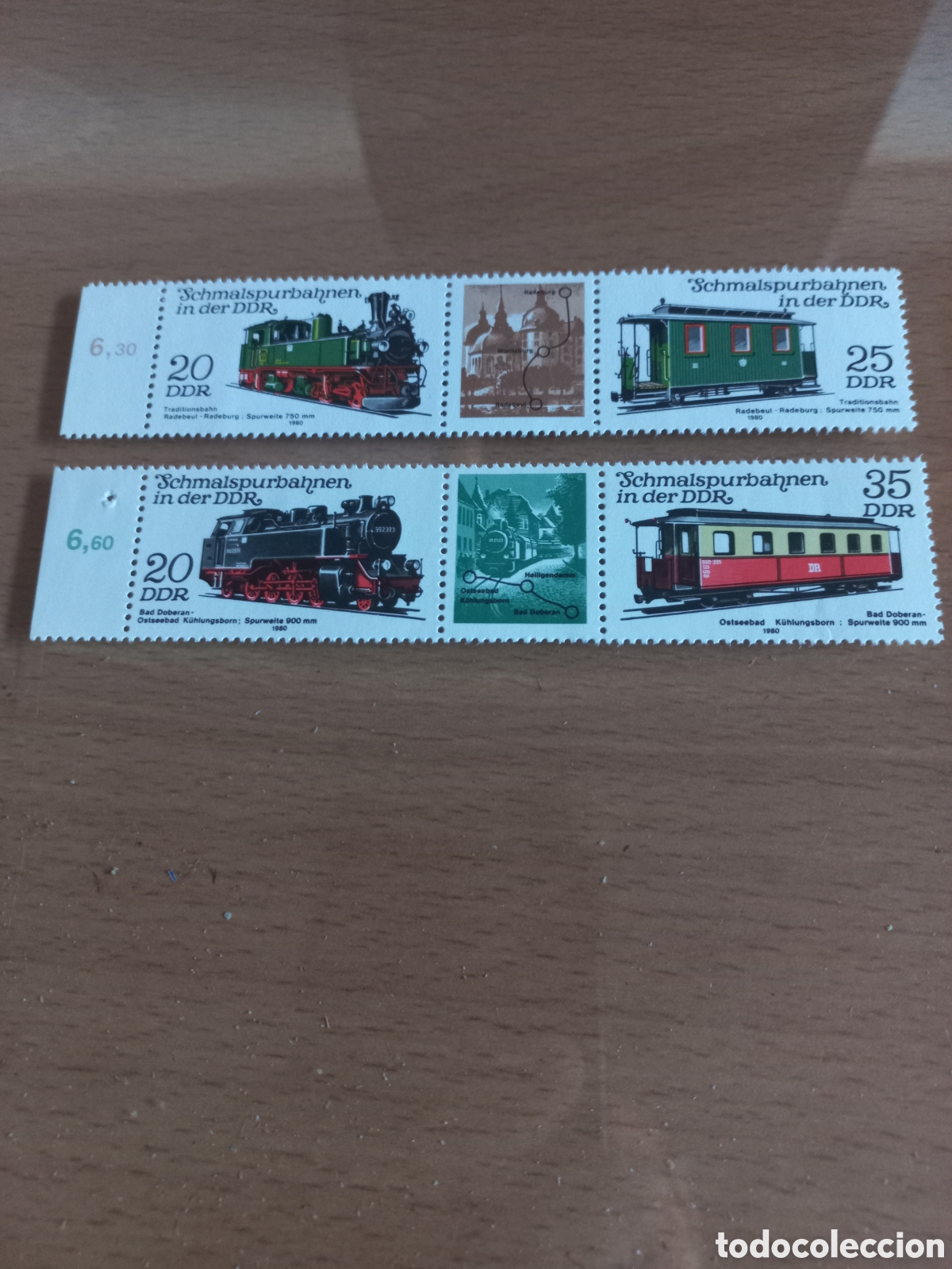 Stamps: SERIE DE SELLOS D.D.R.ALEMANIA **A&Ntilde;O 1980