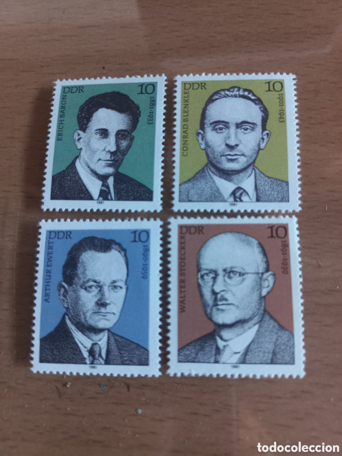 Stamps: SERIE DE SELLOS D.D.R.ALEMANIA **A&Ntilde;O 1981