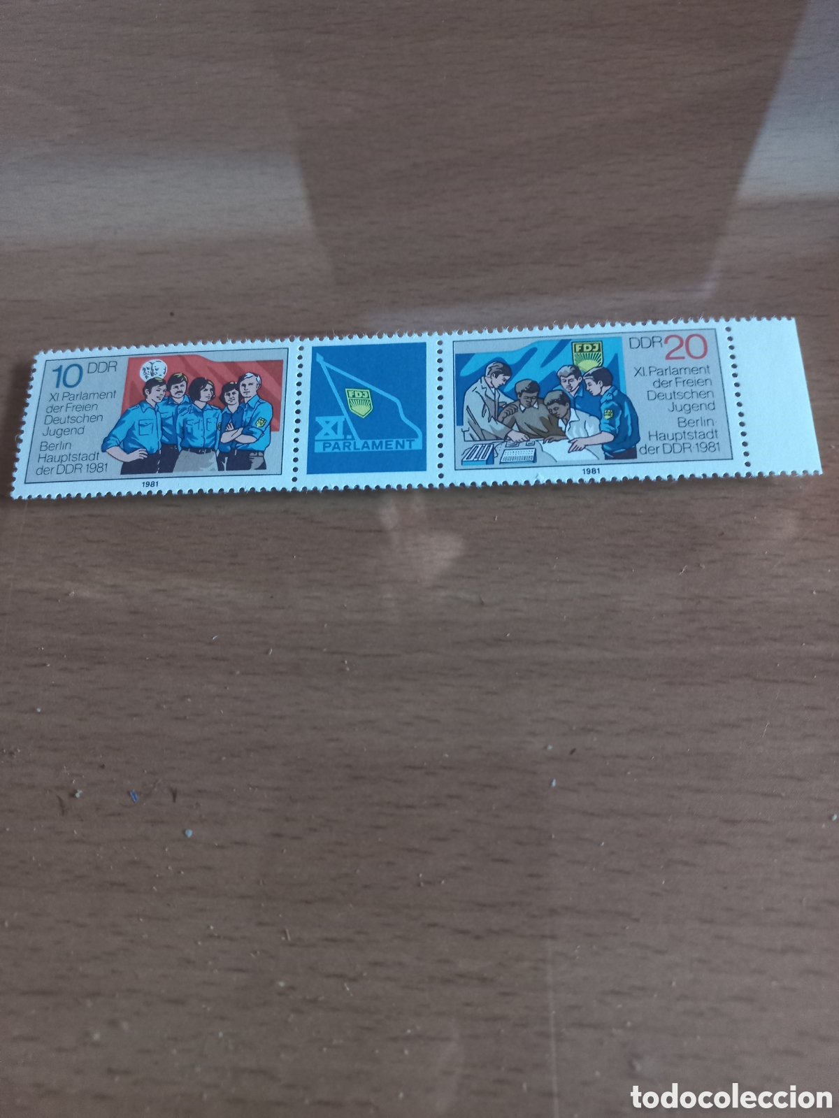 Stamps: SERIE DE SELLOS D.D.R.ALEMANIA **A&Ntilde;O 1981