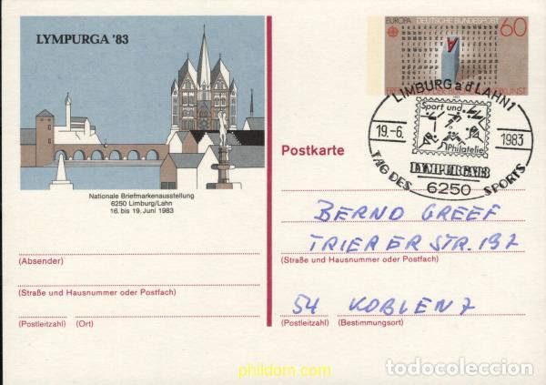 Briefmarken: 773083 MNH ALEMANIA FEDERAL 1983 EUROPA CEPT. GRANDES OBRAS DE LA HUMANIDAD