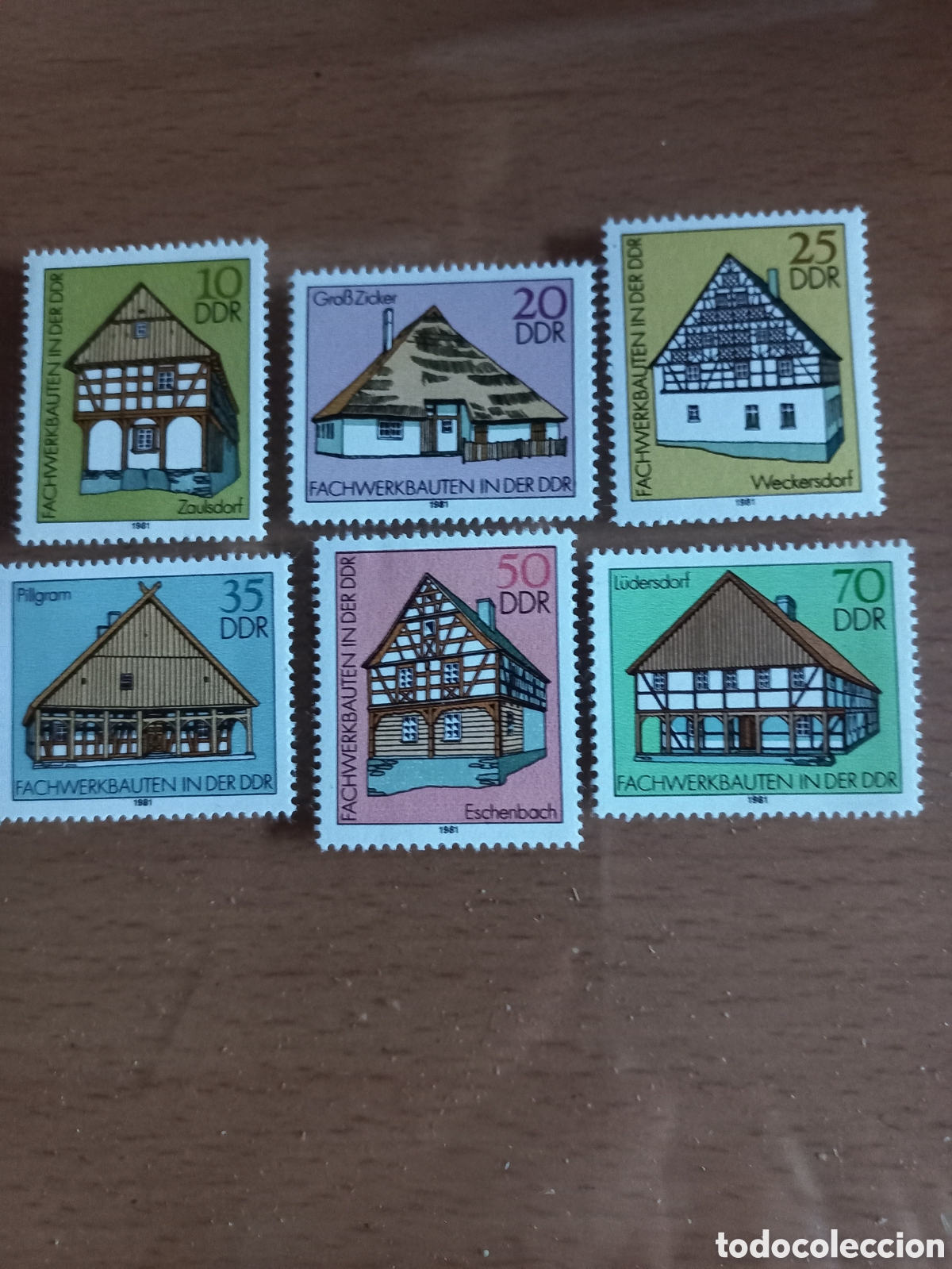 Briefmarken: SERIE DE SELLOS D.D.R.ALEMANIA **A&Ntilde;O 1981