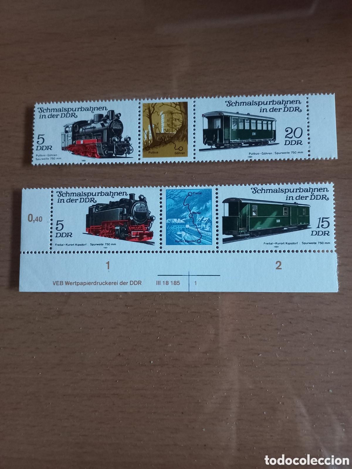 Briefmarken: SERIE DE SELLOS D.D.R.ALEMANIA **A&Ntilde;O 1981