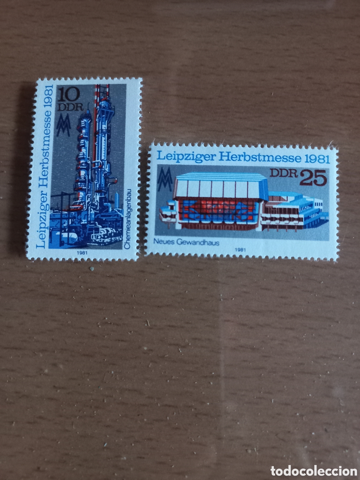 Briefmarken: SERIE DE SELLOS D.D.R.ALEMANIA **A&Ntilde;O 1981