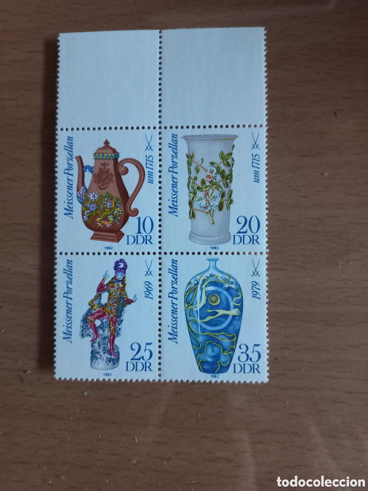 Briefmarken: SERIE DE SELLOS D.D.R.ALEMANIA **A&Ntilde;O 1982