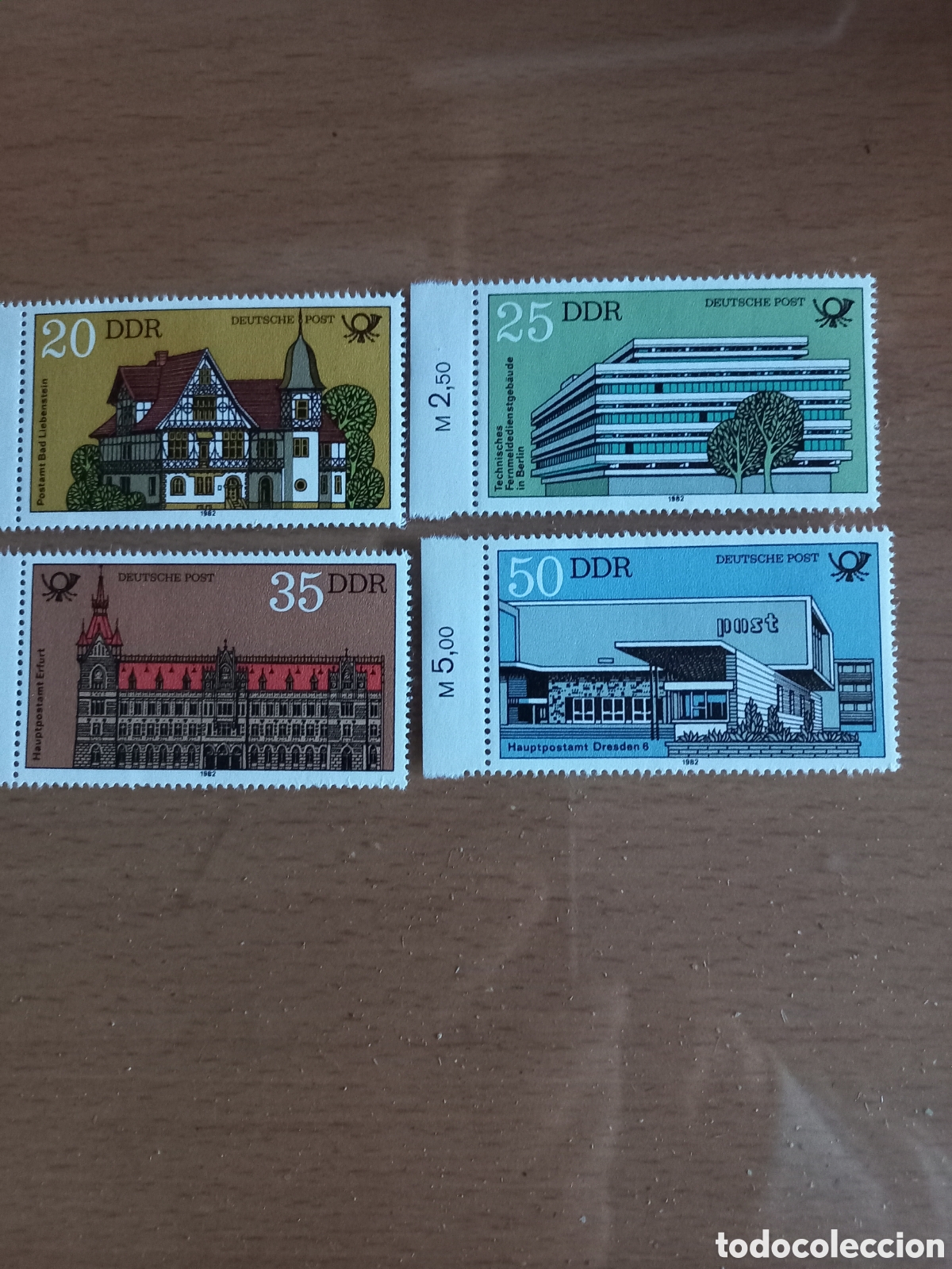 Briefmarken: SERIE DE SELLOS D.D.R.ALEMANIA **A&Ntilde;O 1982