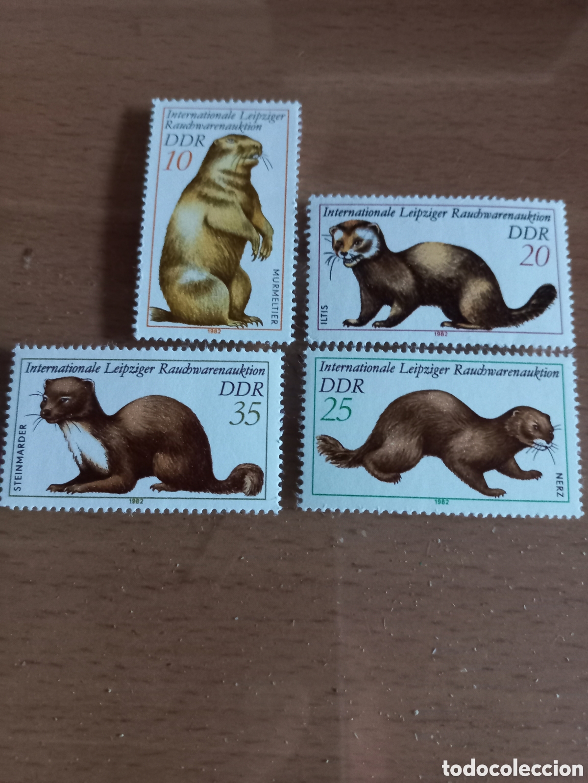 Briefmarken: SERIE DE SELLOS D.D.R.ALEMANIA **A&Ntilde;O 1982