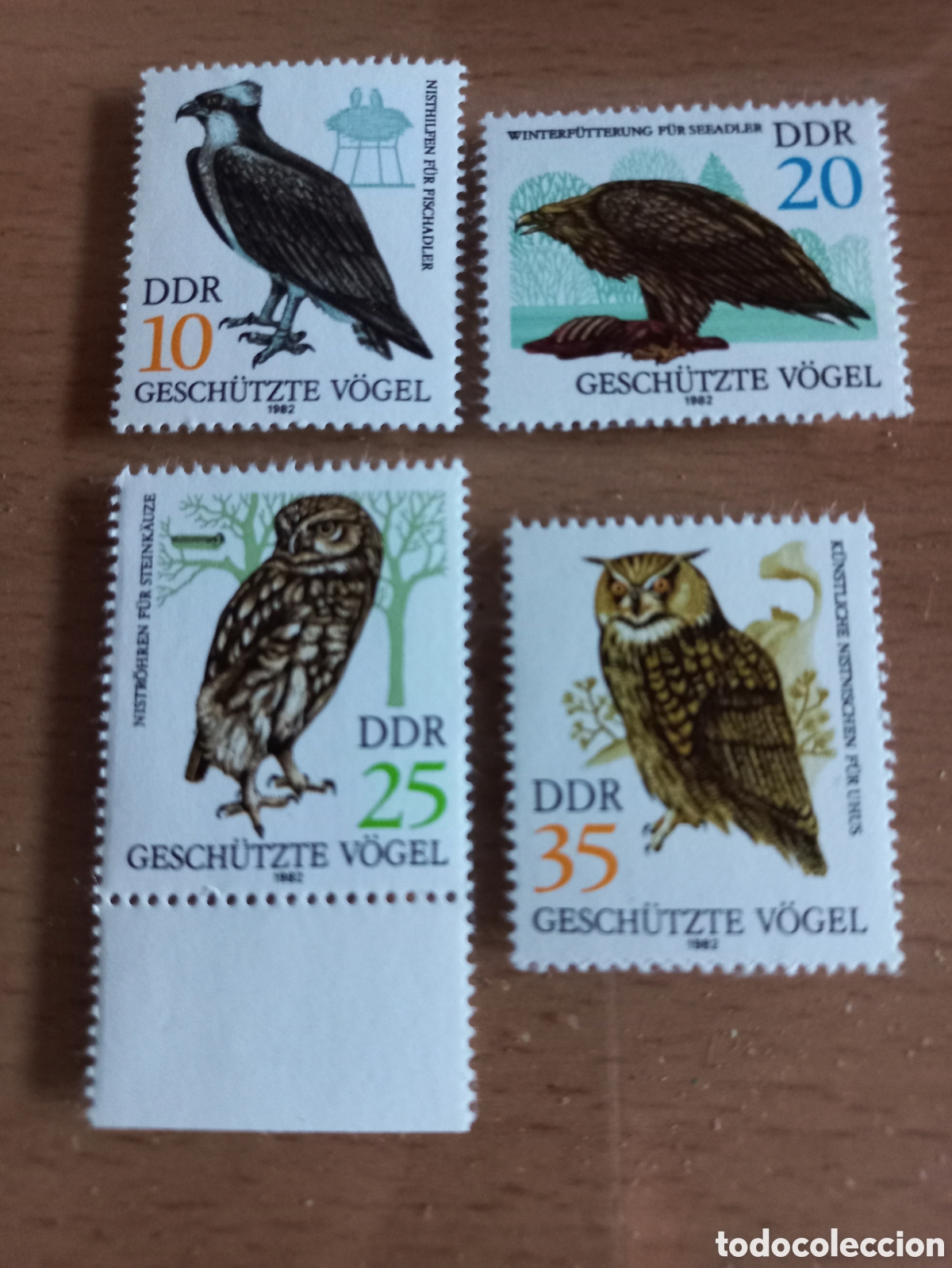Briefmarken: SERIE DE SELLOS D.D.R.ALEMANIA **A&Ntilde;O 1982