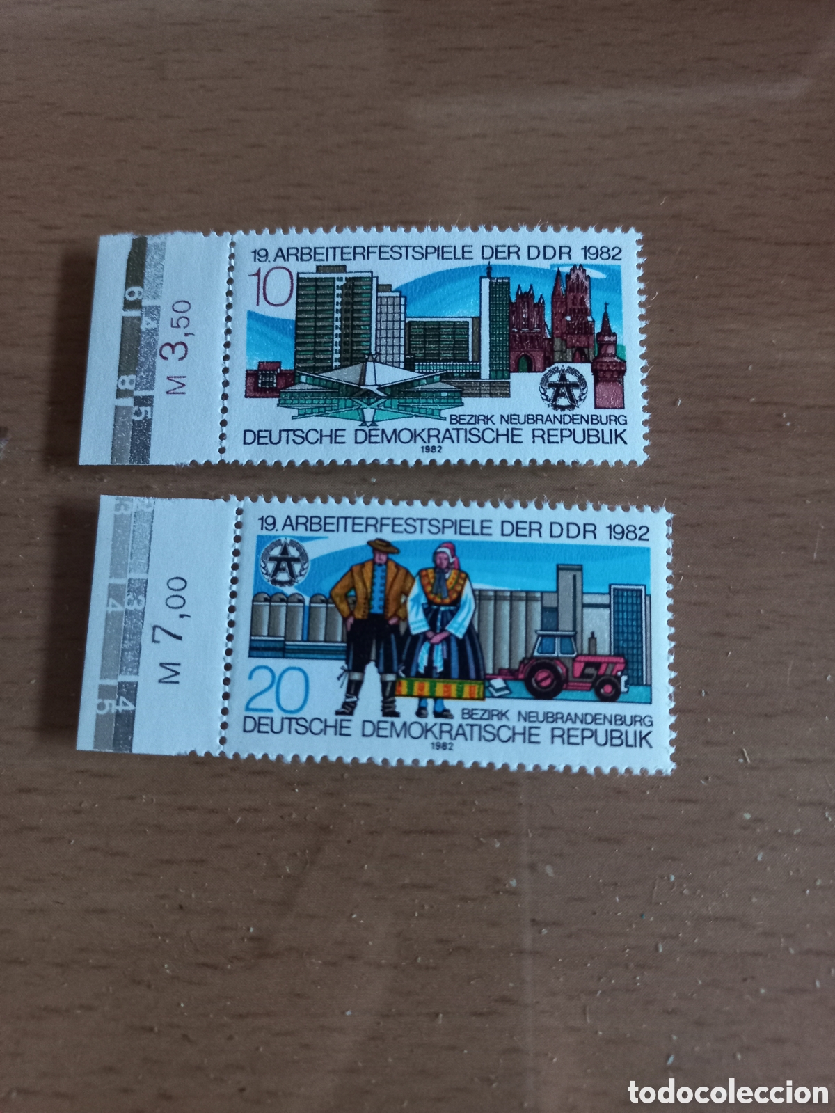 Briefmarken: SERIE DE SELLOS D.D.R.ALEMANIA **A&Ntilde;O 1982