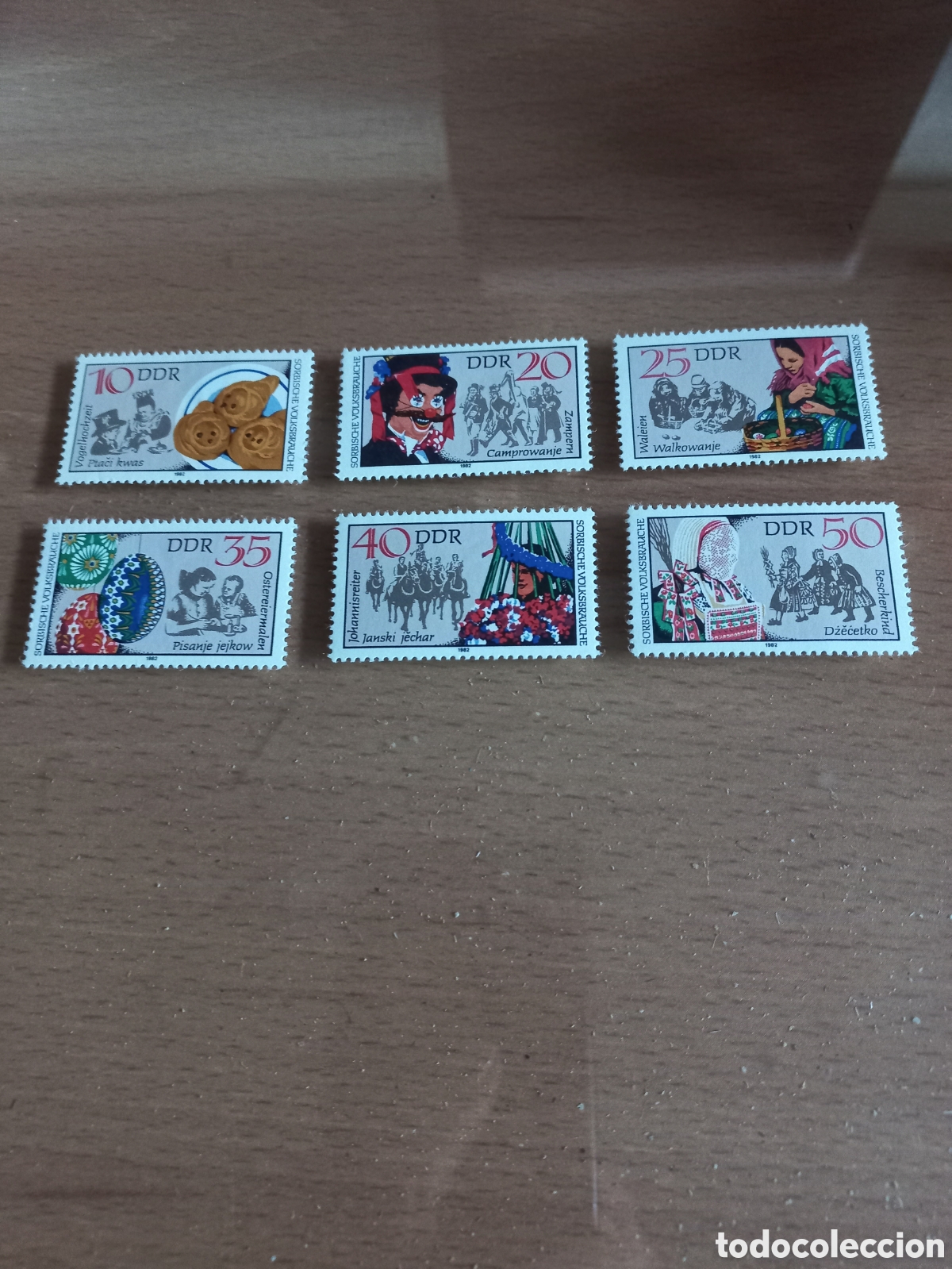 Briefmarken: SERIE DE SELLOS D.D.R.ALEMANIA **A&Ntilde;O 1982