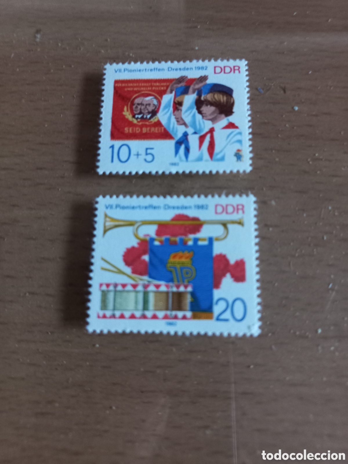 Briefmarken: SERIE DE SELLOS D.D.R.ALEMANIA **A&Ntilde;O 1982