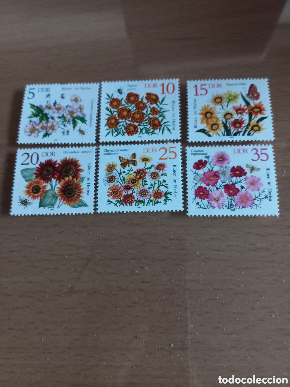 Briefmarken: SERIE DE SELLOS D.D.R.ALEMANIA **A&Ntilde;O 1982