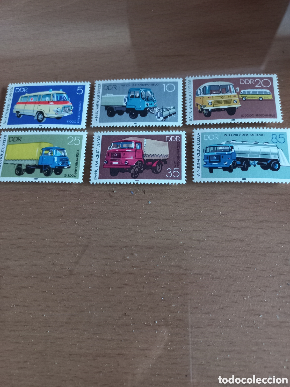 Briefmarken: SERIE DE SELLOS D.D.R.ALEMANIA **A&Ntilde;O 1982