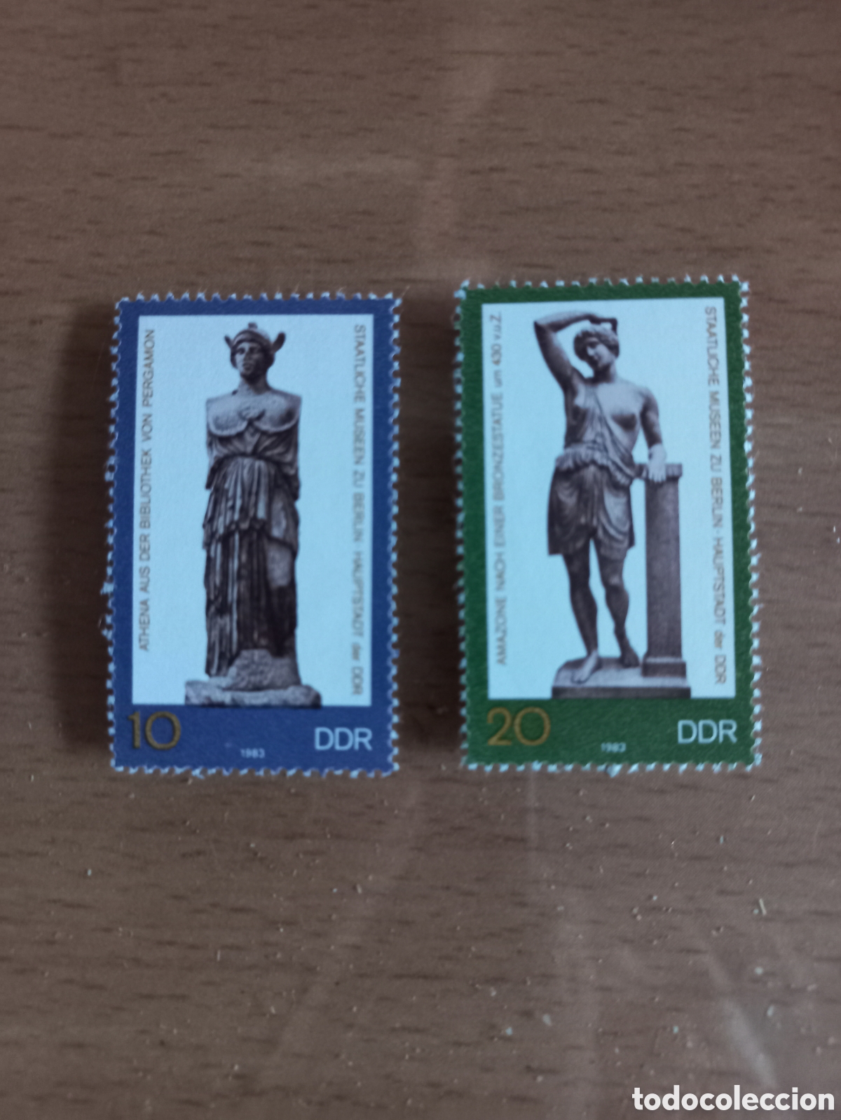 Sellos: SERIE DE SELLOS D.D.R.ALEMANIA **A&Ntilde;O 1983