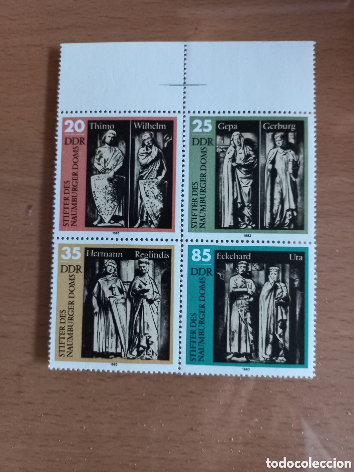 Sellos: SERIE DE SELLOS D.D.R.ALEMANIA **A&Ntilde;O 1983
