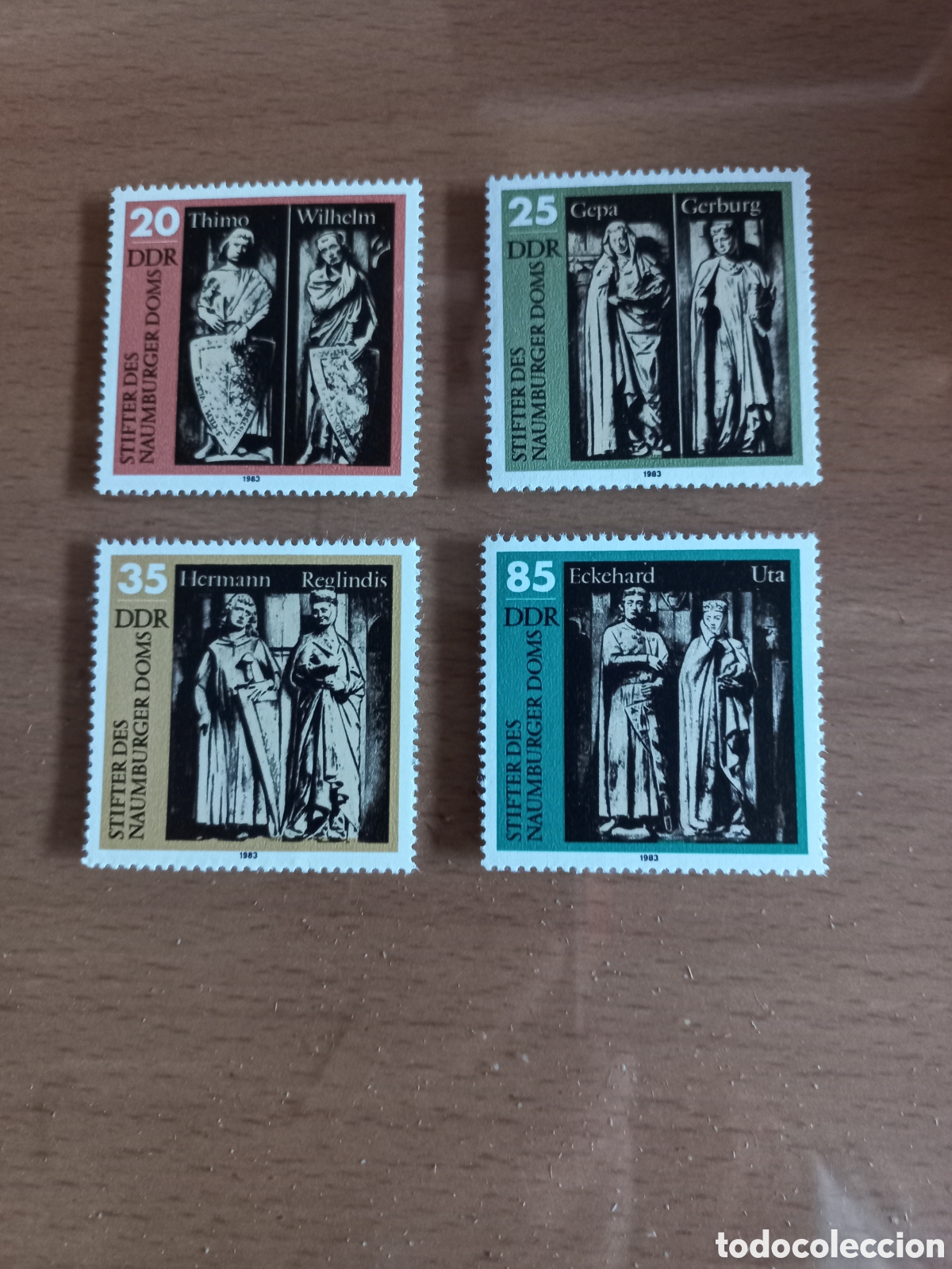 Sellos: SERIE DE SELLOS D.D.R.ALEMANIA **A&Ntilde;O 1983