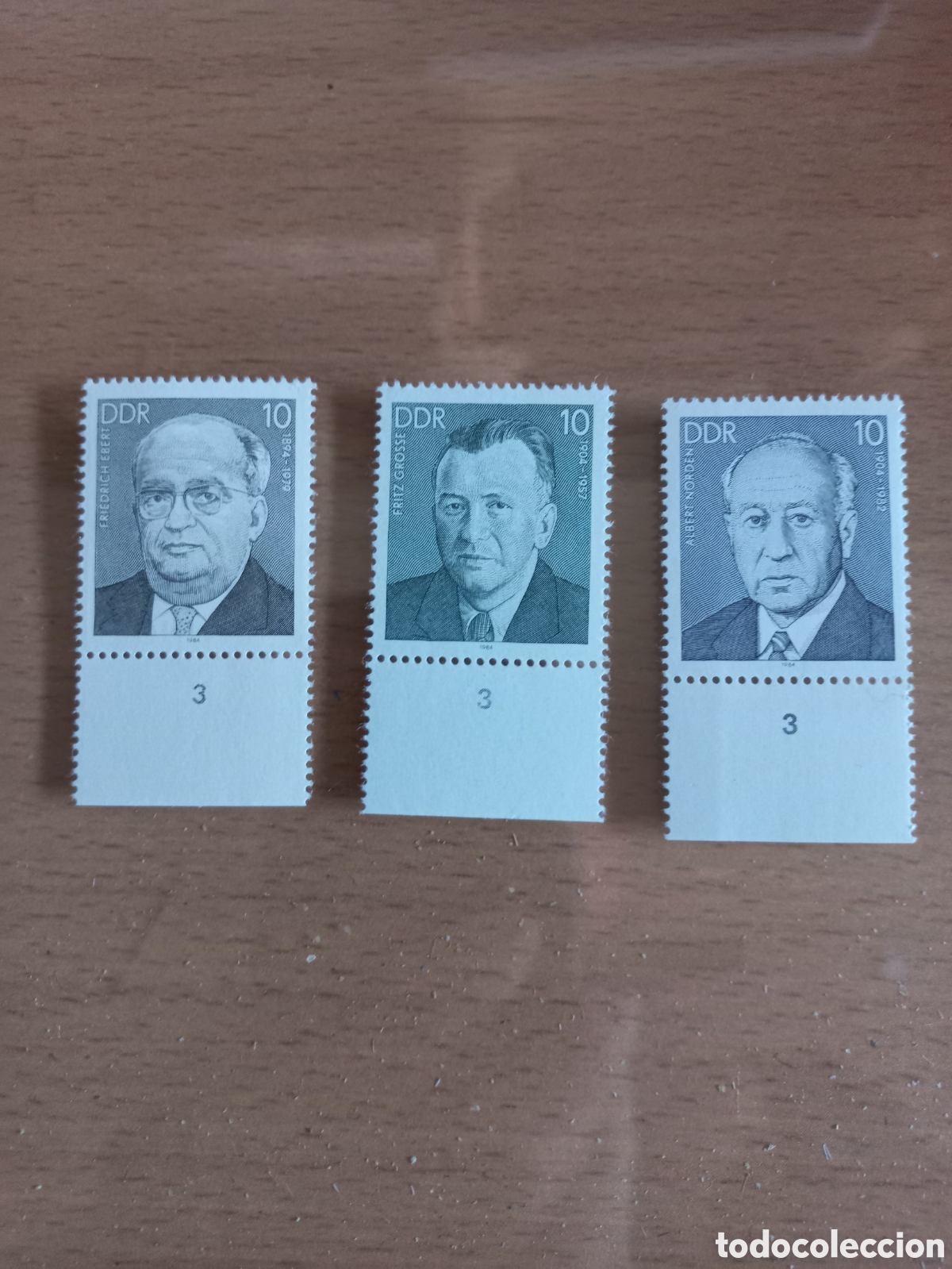 Sellos: SERIE DE SELLOS D.D.R.ALEMANIA **A&Ntilde;O 1984