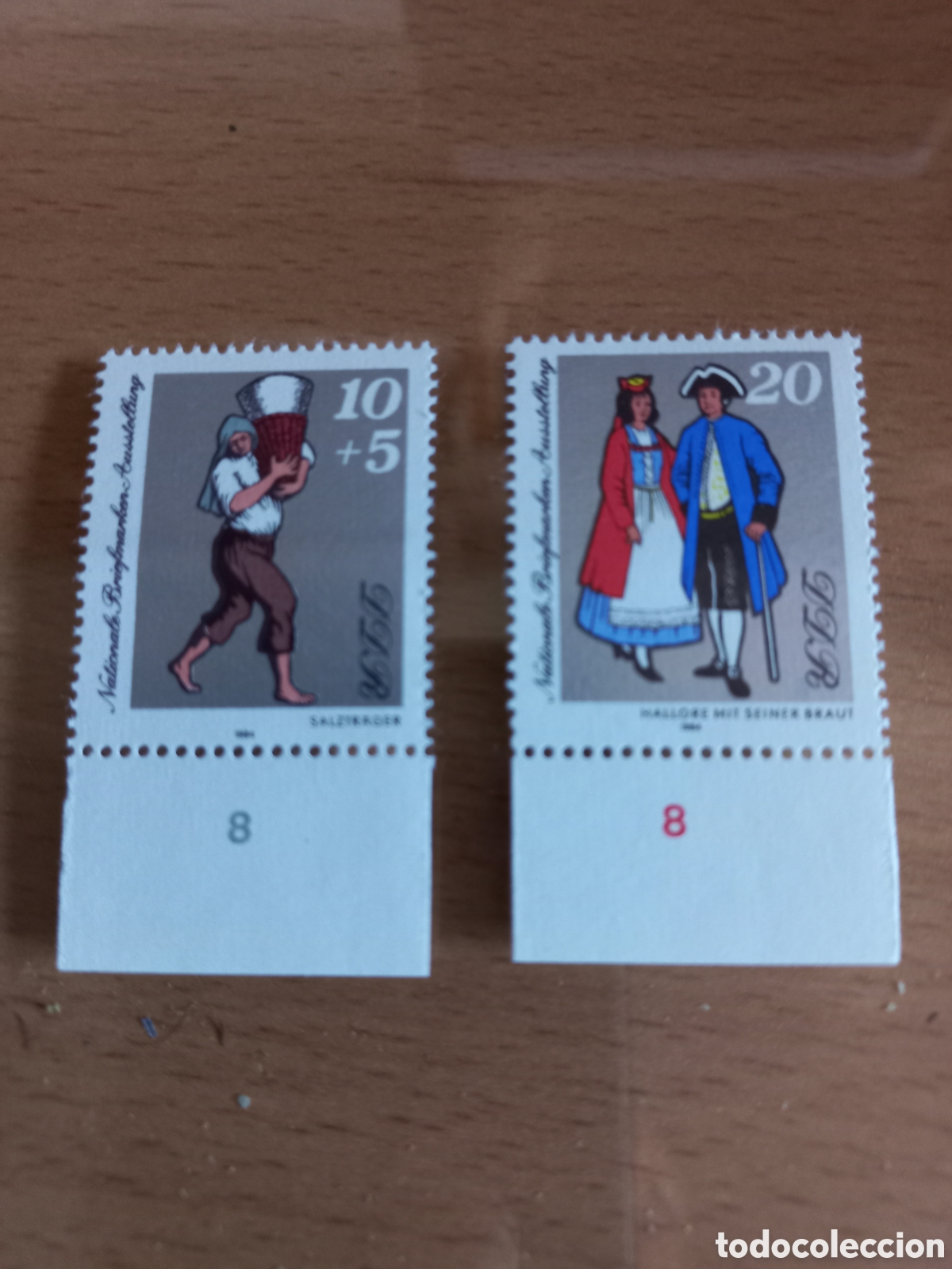 Sellos: SERIE DE SELLOS D.D.R.ALEMANIA **A&Ntilde;O 1984