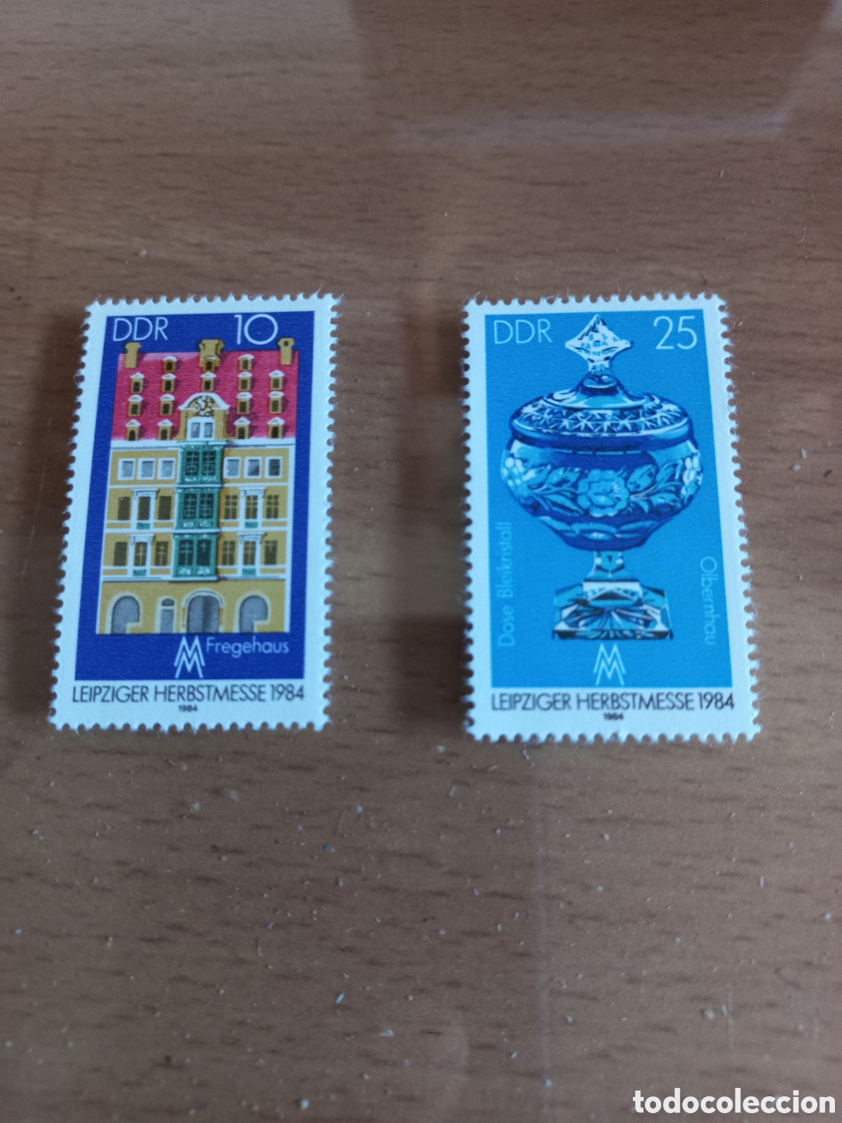 Sellos: SERIE DE SELLOS D.D.R.ALEMANIA **A&Ntilde;O 1984
