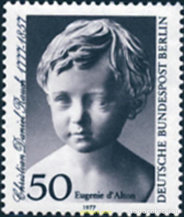 Sellos: 131153 MNH ALEMANIA. Berl&iacute;n 1977 BICENTENARIO DEL NACIMIENTO DEL ESCULTOR CHRISTIAN-DANIEL RAUCH