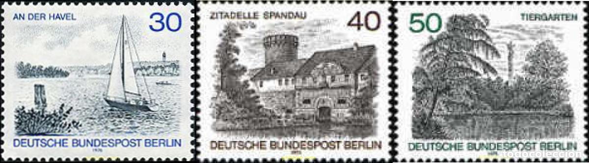 Sellos: 64695 MNH ALEMANIA. Berl&iacute;n 1976 VISTAS DE BERLIN