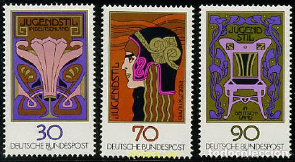 Sellos: 146832 MNH ALEMANIA FEDERAL 1977 ARTE MODERNO
