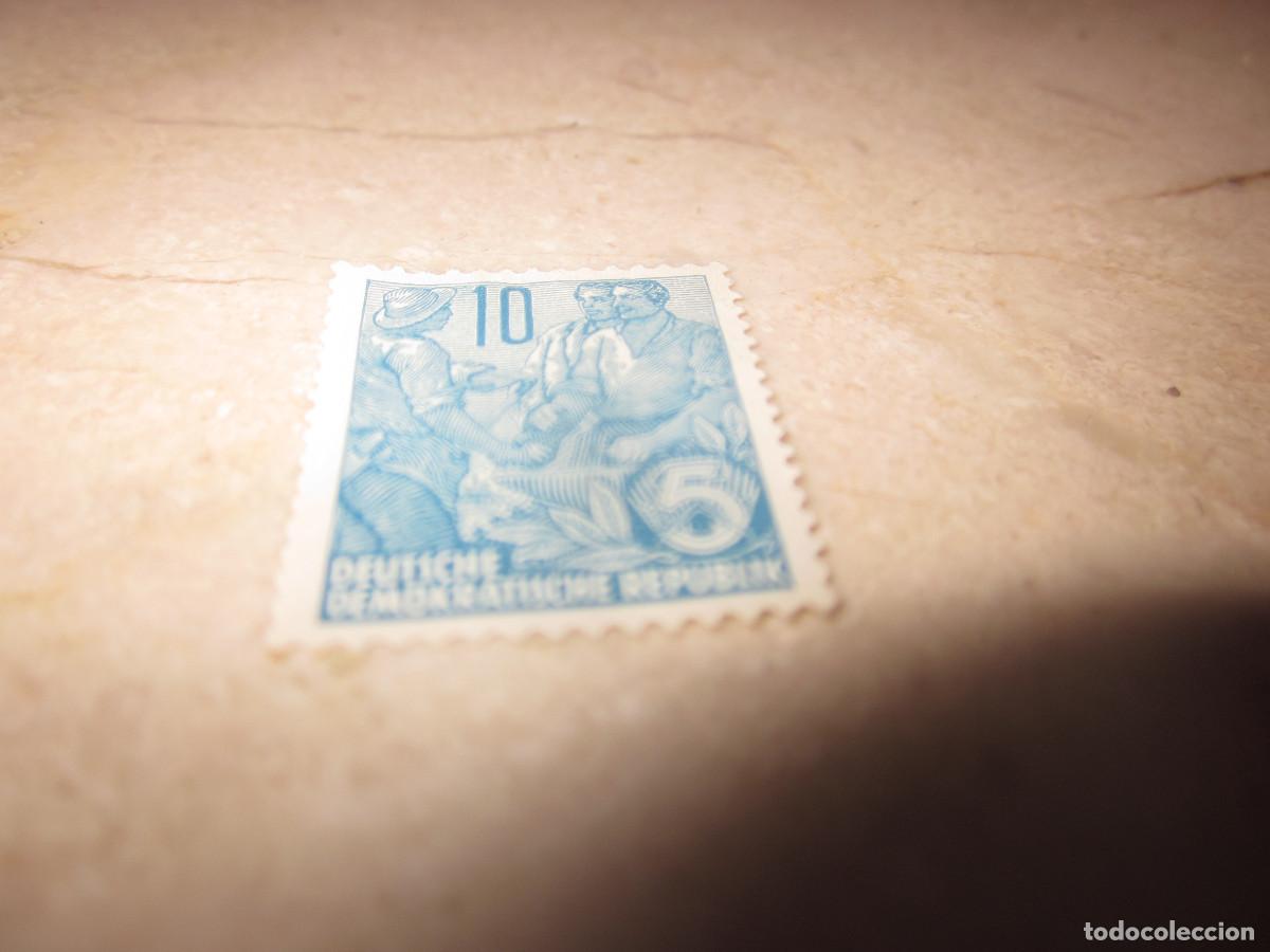 Sellos: SELLO 10 PFENNIG - REPUBLICA DEMOCRATICA ALEMANA