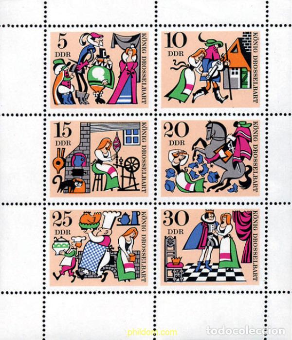Sellos: 64524 MNH ALEMANIA DEMOCRATICA 1967 LEYENDA DEL REY DROSSELBART