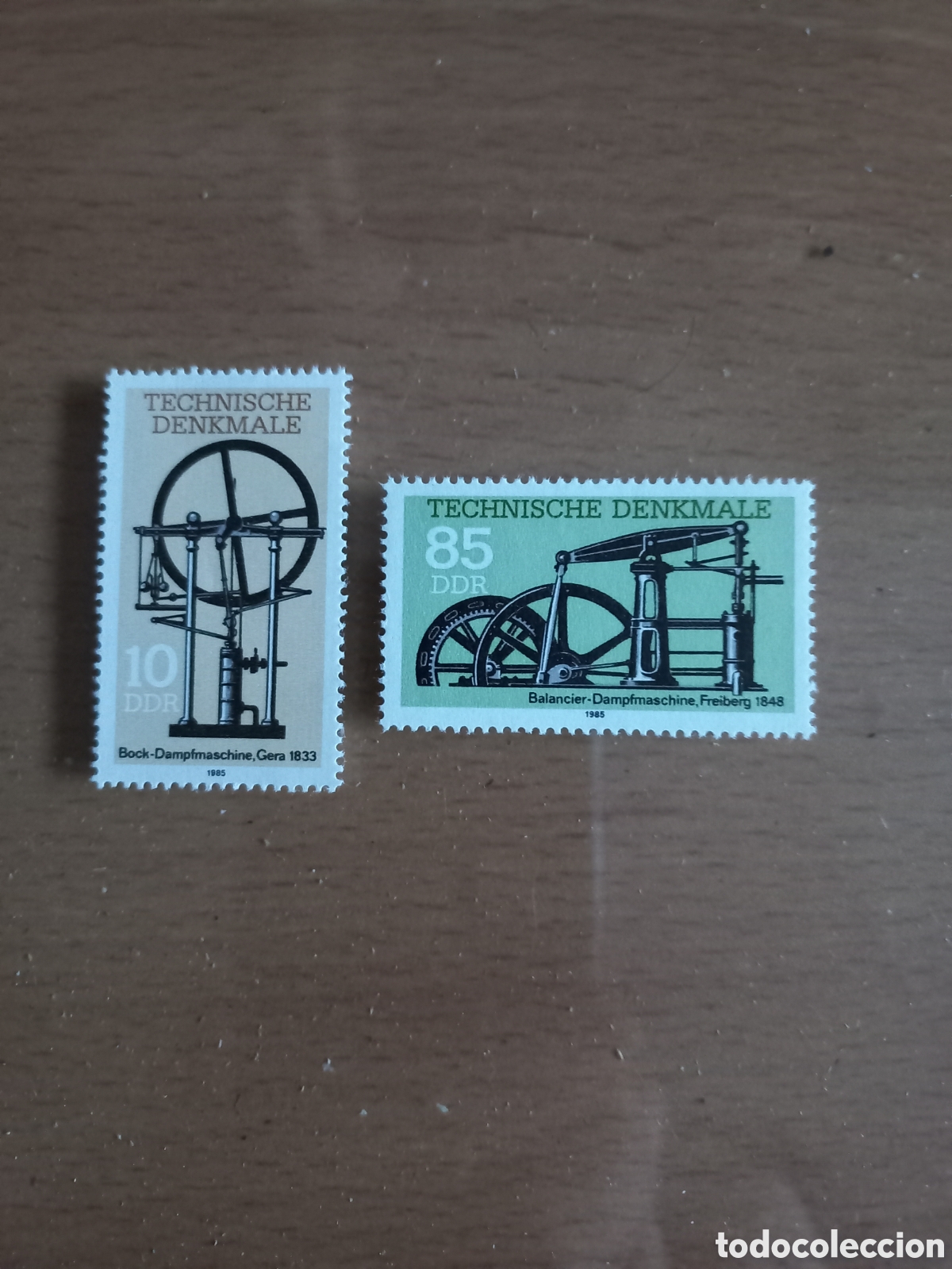 Sellos: SERIE DE SELLOS D.D.R.ALEMANIA **A&Ntilde;O 1985