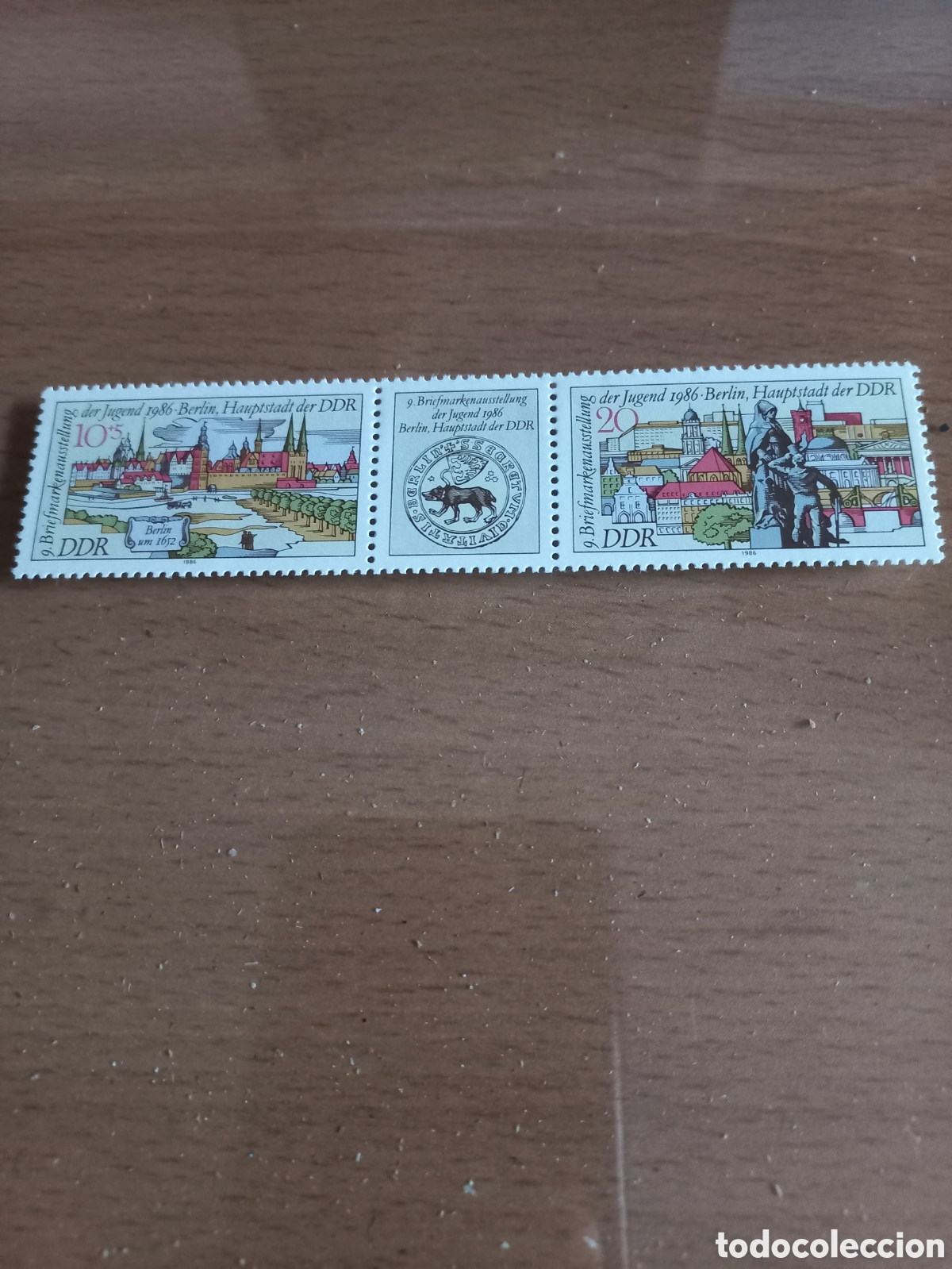 Sellos: SERIE DE SELLOS D.D.R.ALEMANIA **A&Ntilde;O 1986