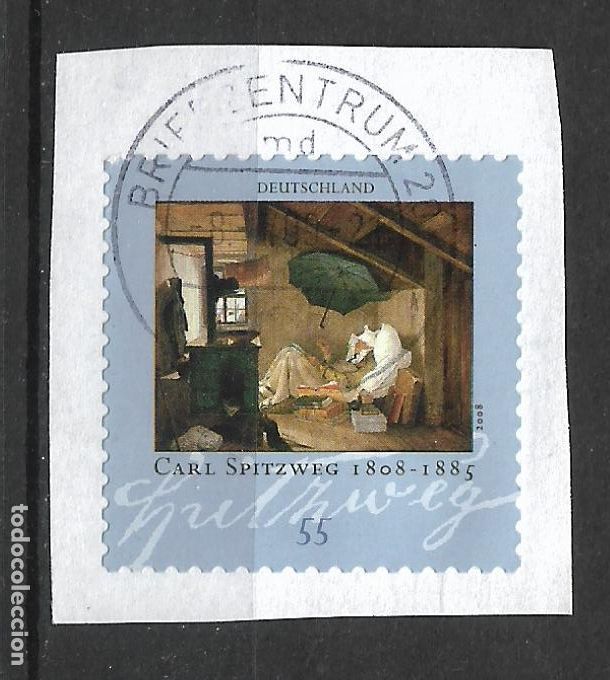 Stamps: alemania 2008 michel 2647 usado - 27/6