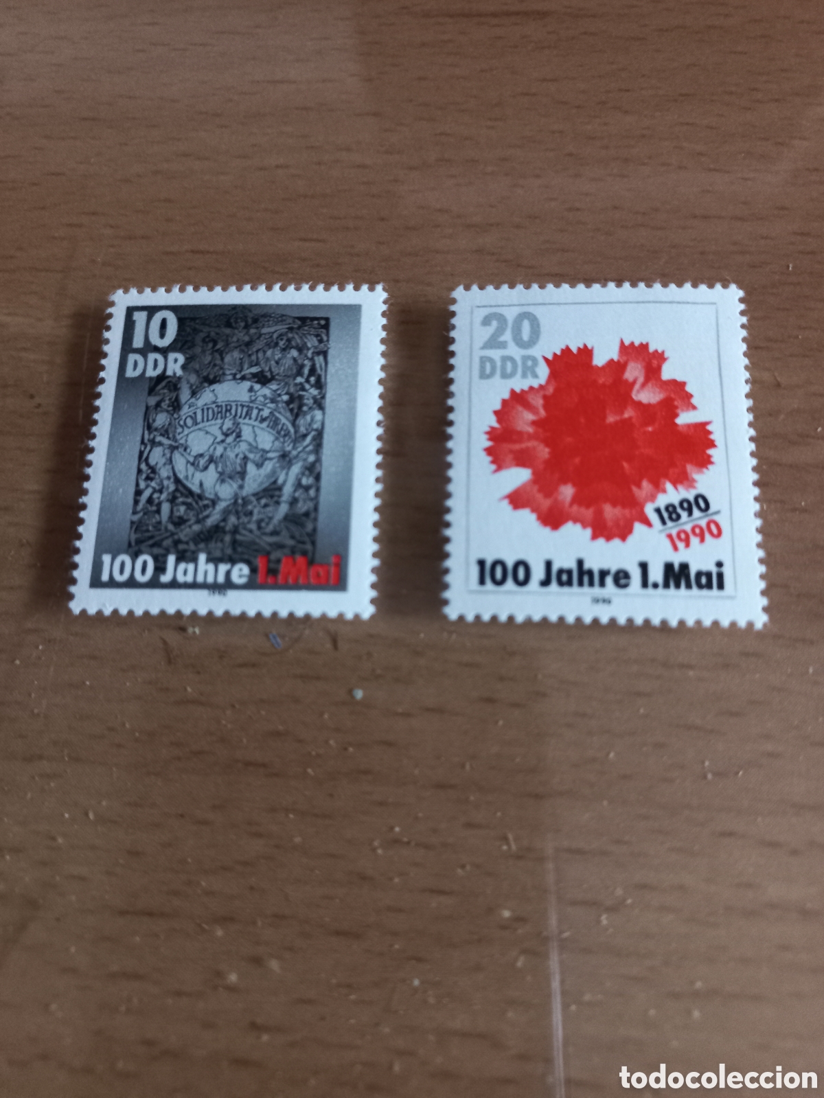 Stamps: SERIE DE SELLOS D.D.R.ALEMANIA **A&Ntilde;O 1990