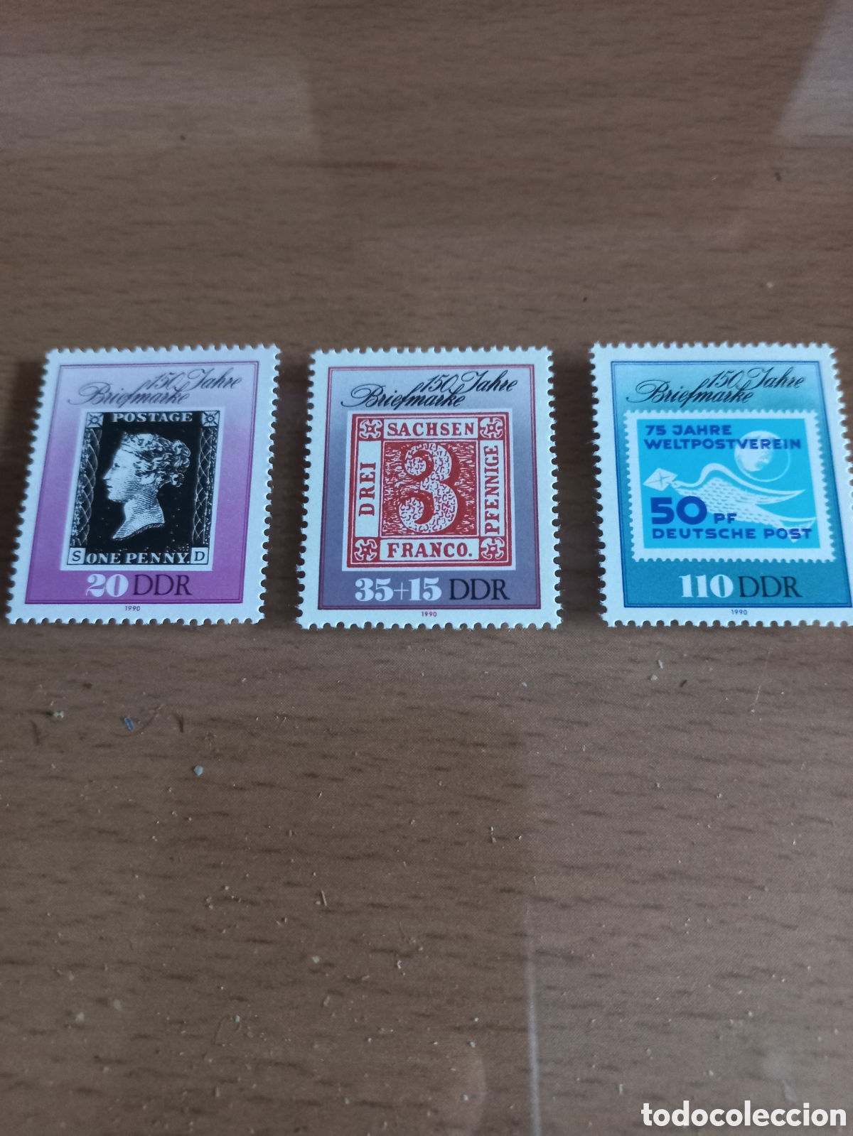 Stamps: SERIE DE SELLOS D.D.R.ALEMANIA **A&Ntilde;O 1990